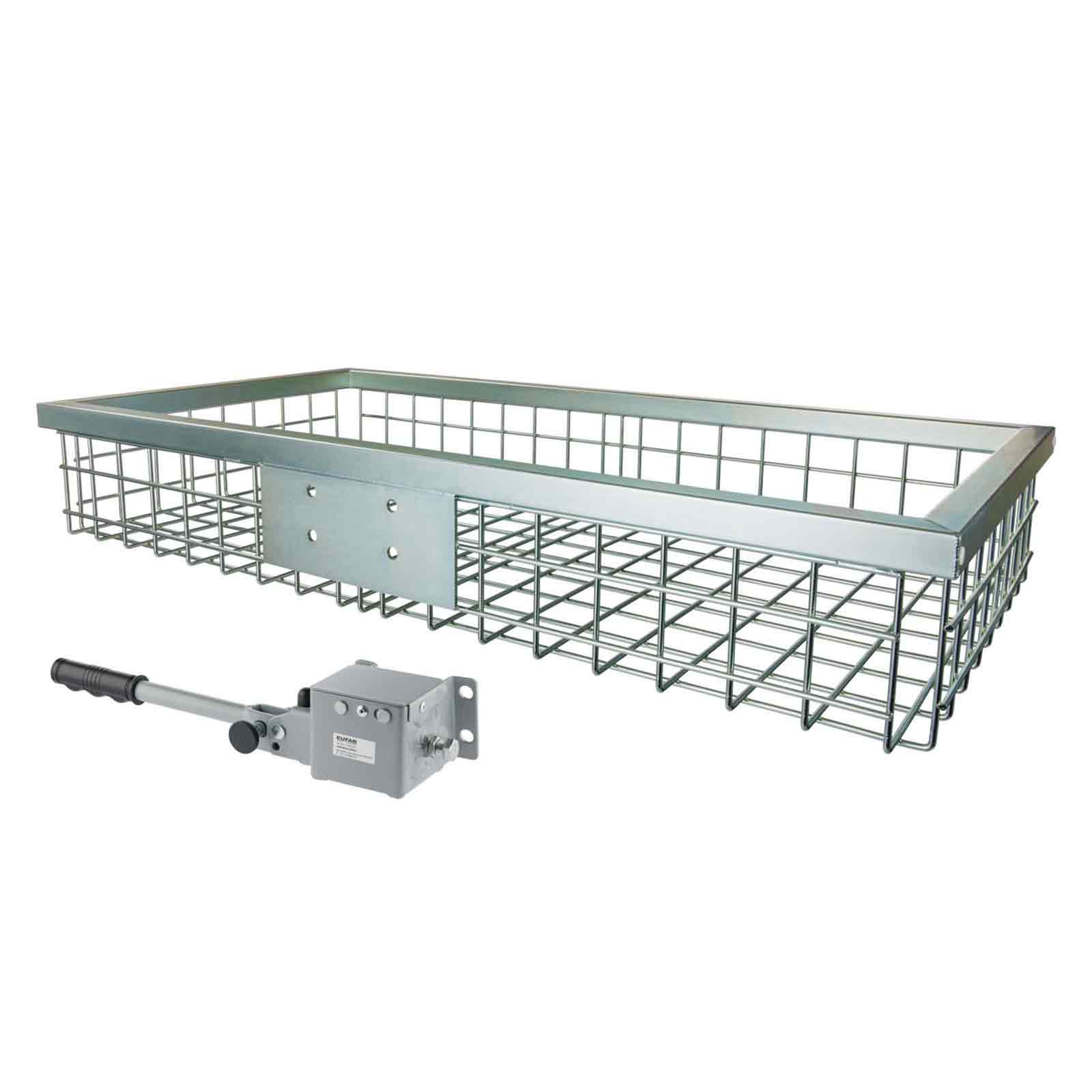 Heckräger 1020X530X165 Mm Galvanized With Quick Cuplating