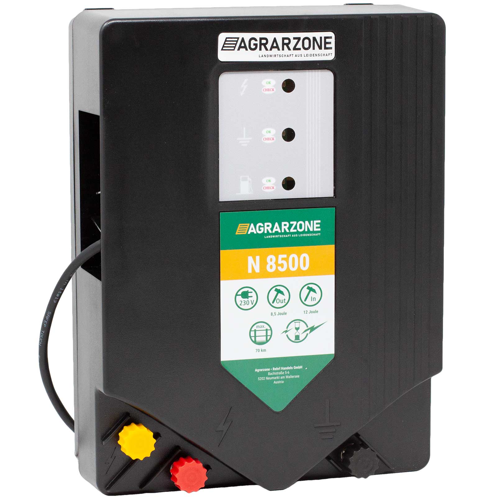 Agrarzone N 8500 electric fence energiser 230V, 12 joules