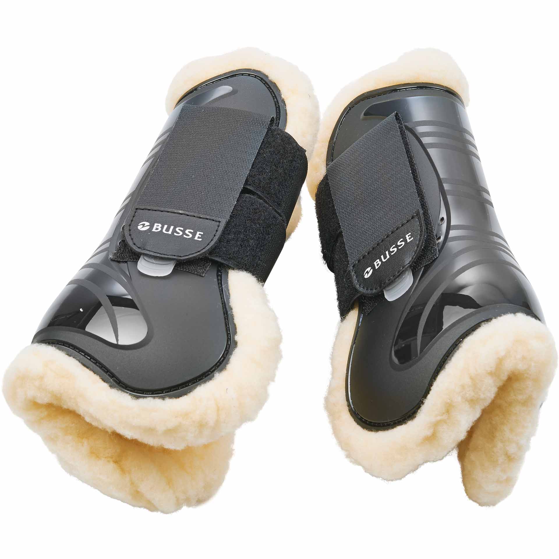BUSSE Tendon Boots BOUNCE ART-FUR II Pony black