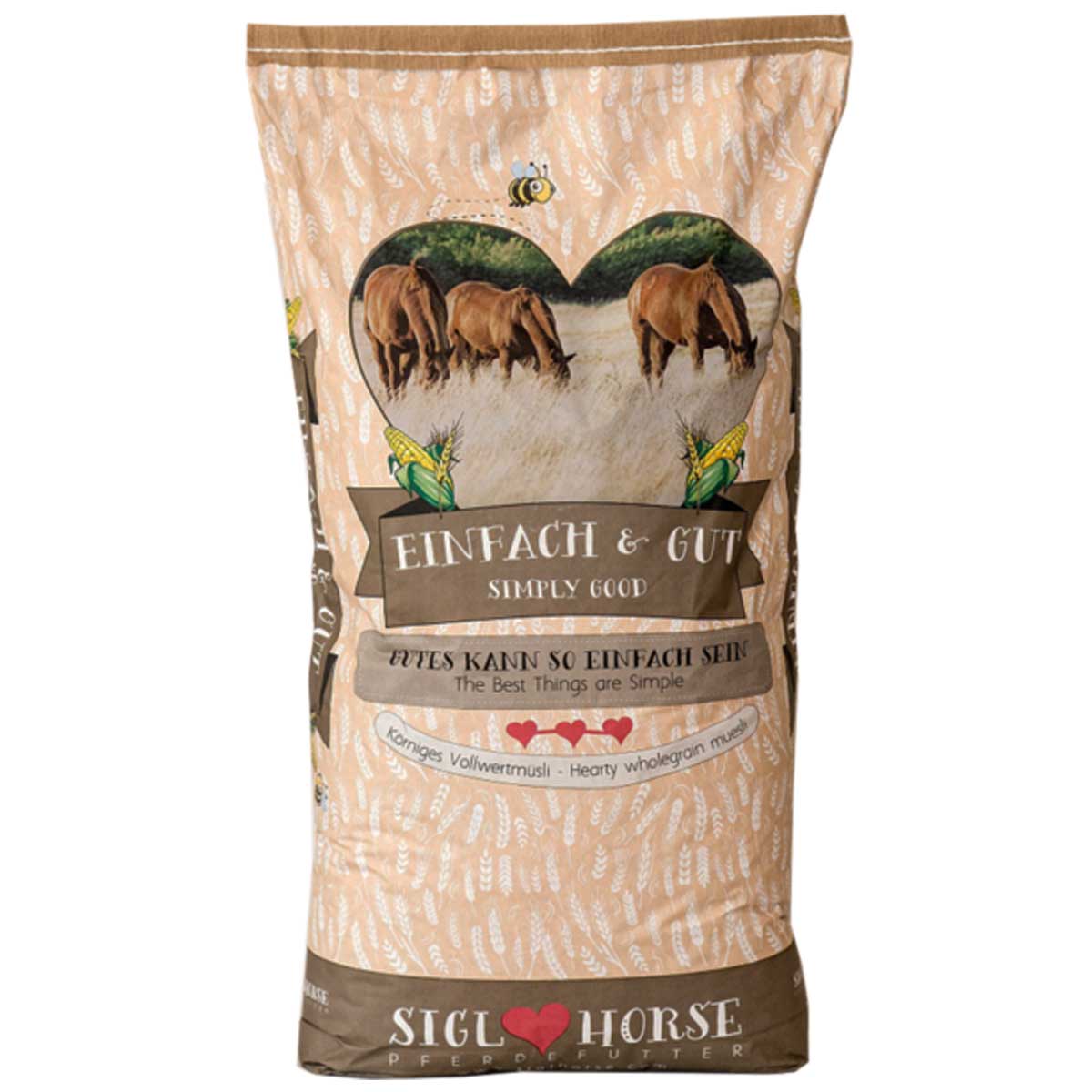 Siglhorse forage Einfach & Gut wholegrain cereal