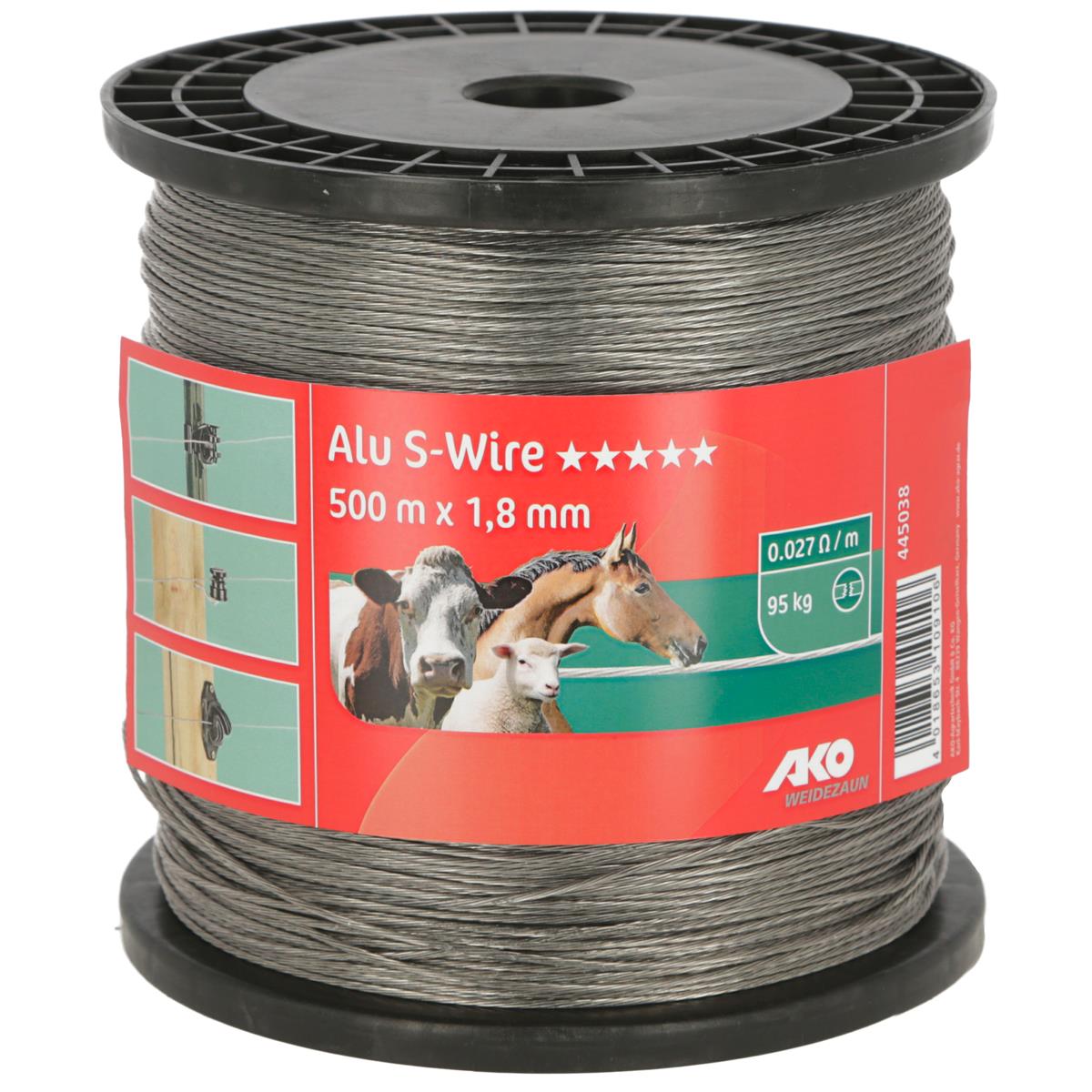 Fencing wire aluminium 400 m