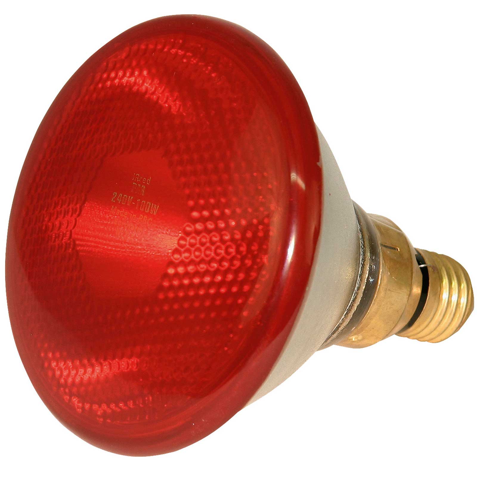 Kerbl economy infrared lamp 100 W, red