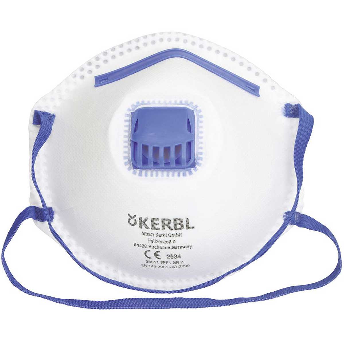 Dust Mask FFP2 NR D with Valve