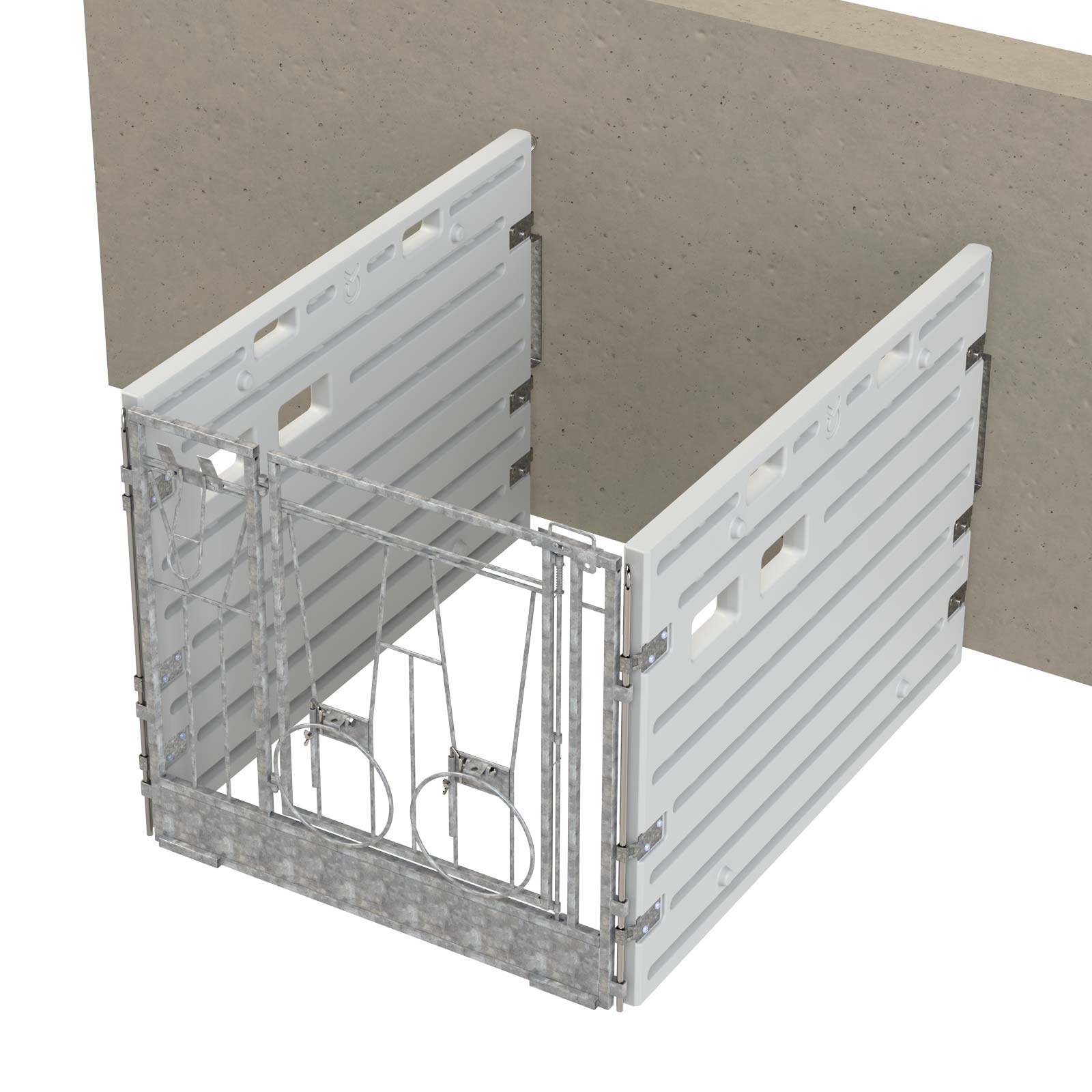 Modular Calf Box single wallmounted