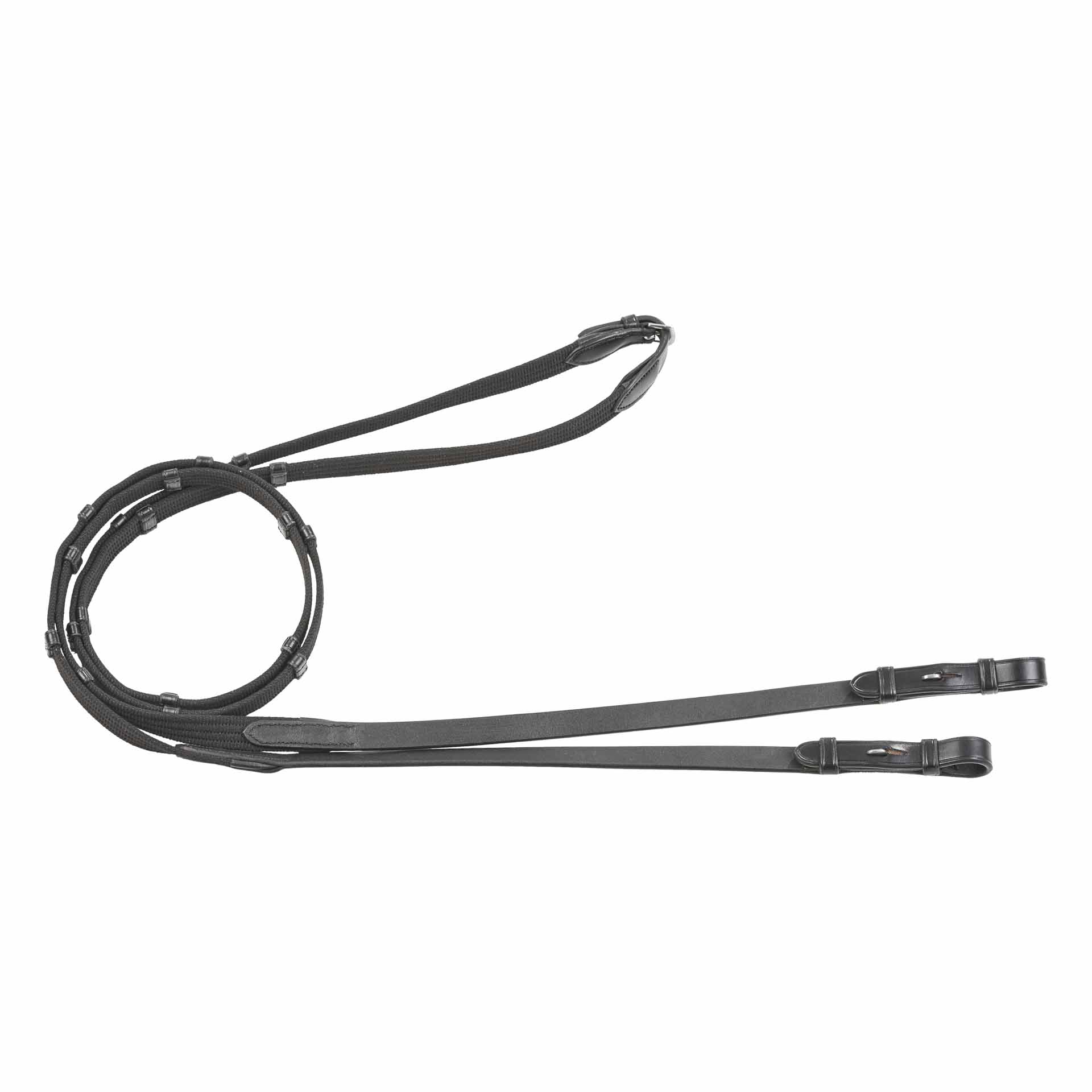 BUSSE Reins PADERNA, Hook Studs 145 black