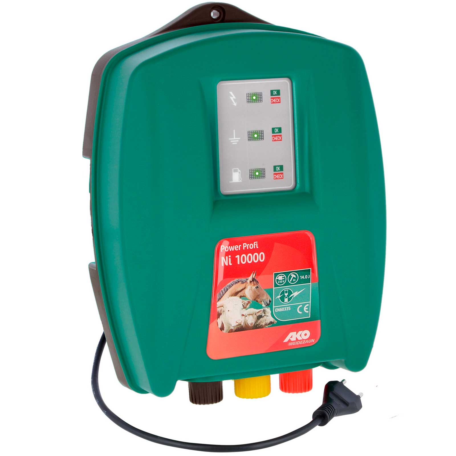 AKO Power Profi Ni 10000 electric fence energiser 230V, 14 joules