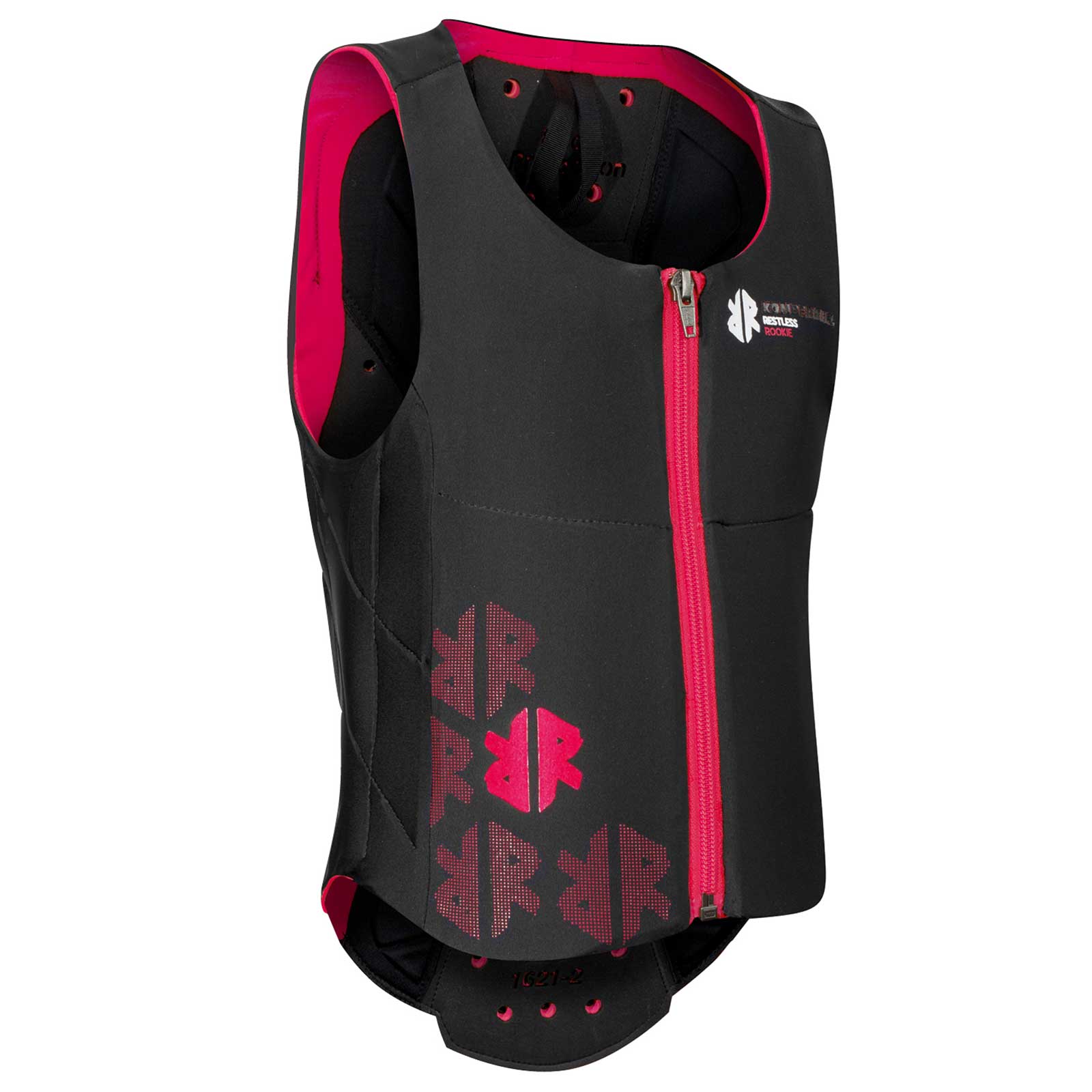Komperdell Kids Back Protector Ballistic Vest Junior black / pink