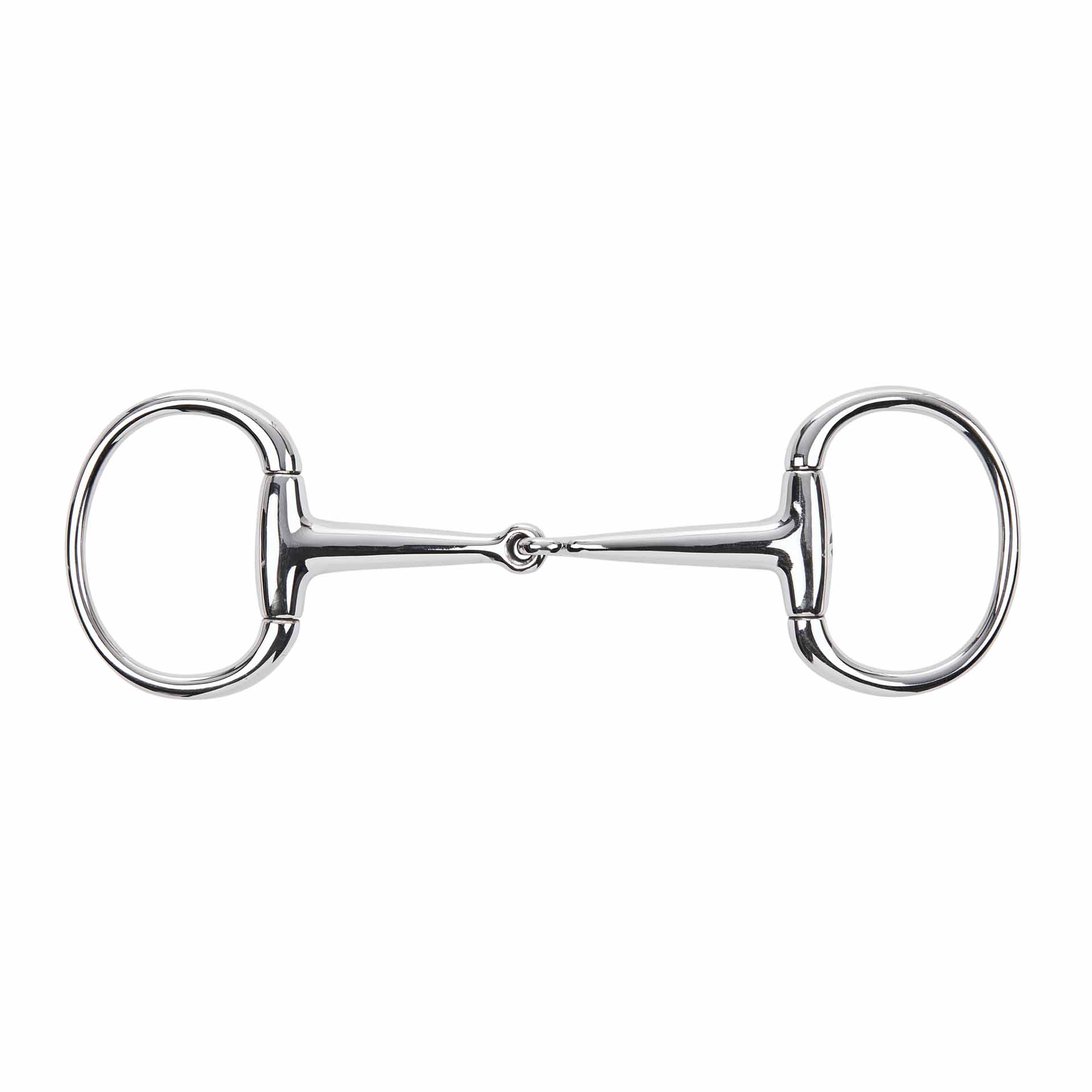 BUSSE Eggbutt Snaffle Bit EDELSTAHL 14 mm 11.5 cm/65 mm