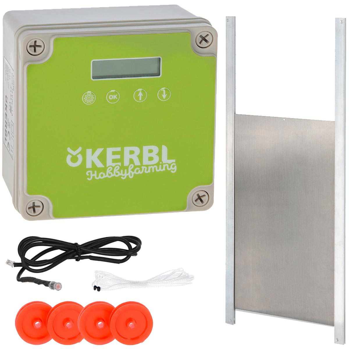 Kerbl Automatic chicken door with slider