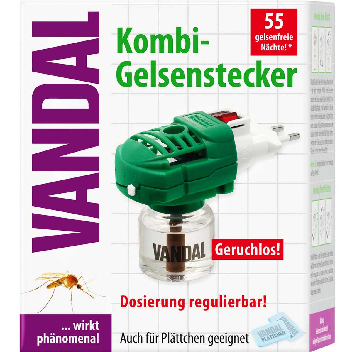 Vandal Mosquito plug Combi