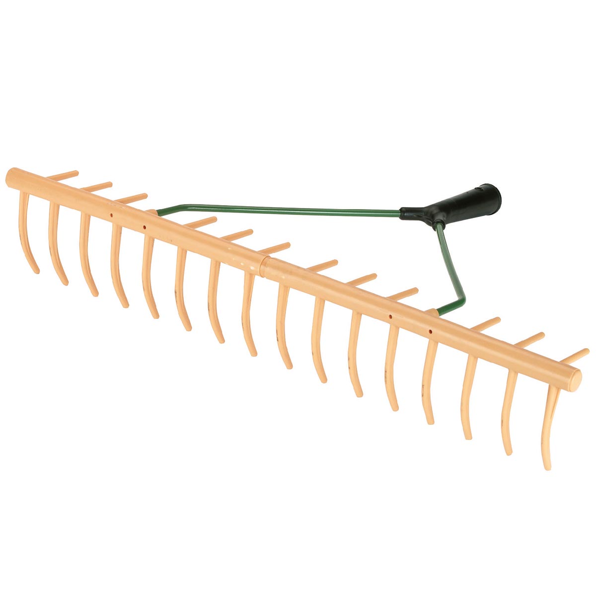 Plastic Bow Rake with grass catcher tines