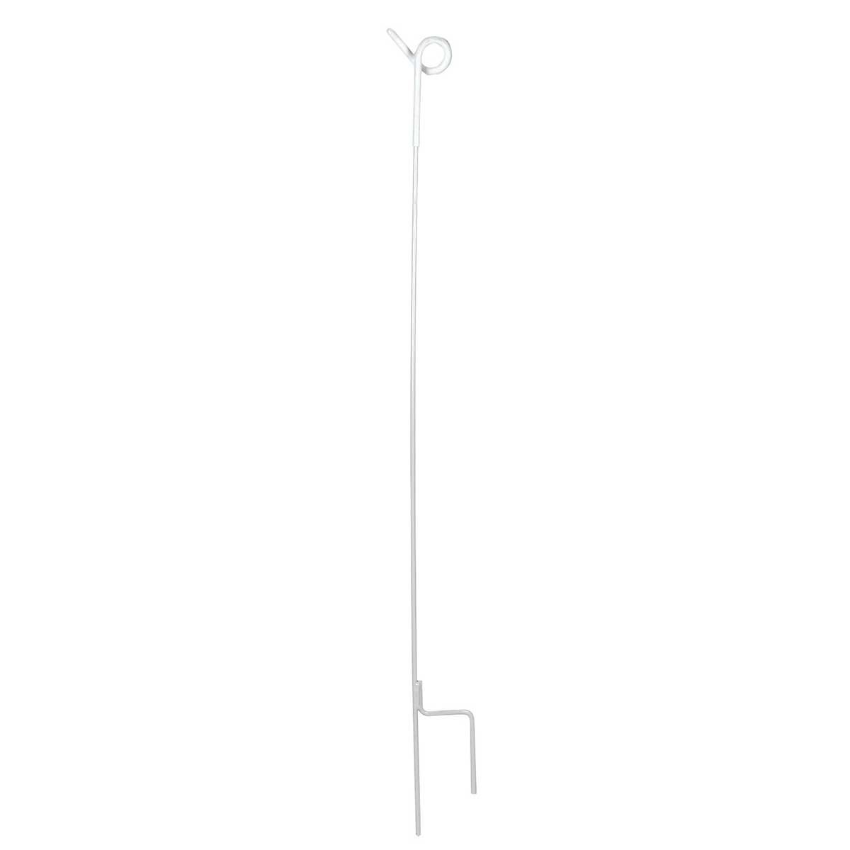 Pigtail post 105 cm white Ø 7 mm