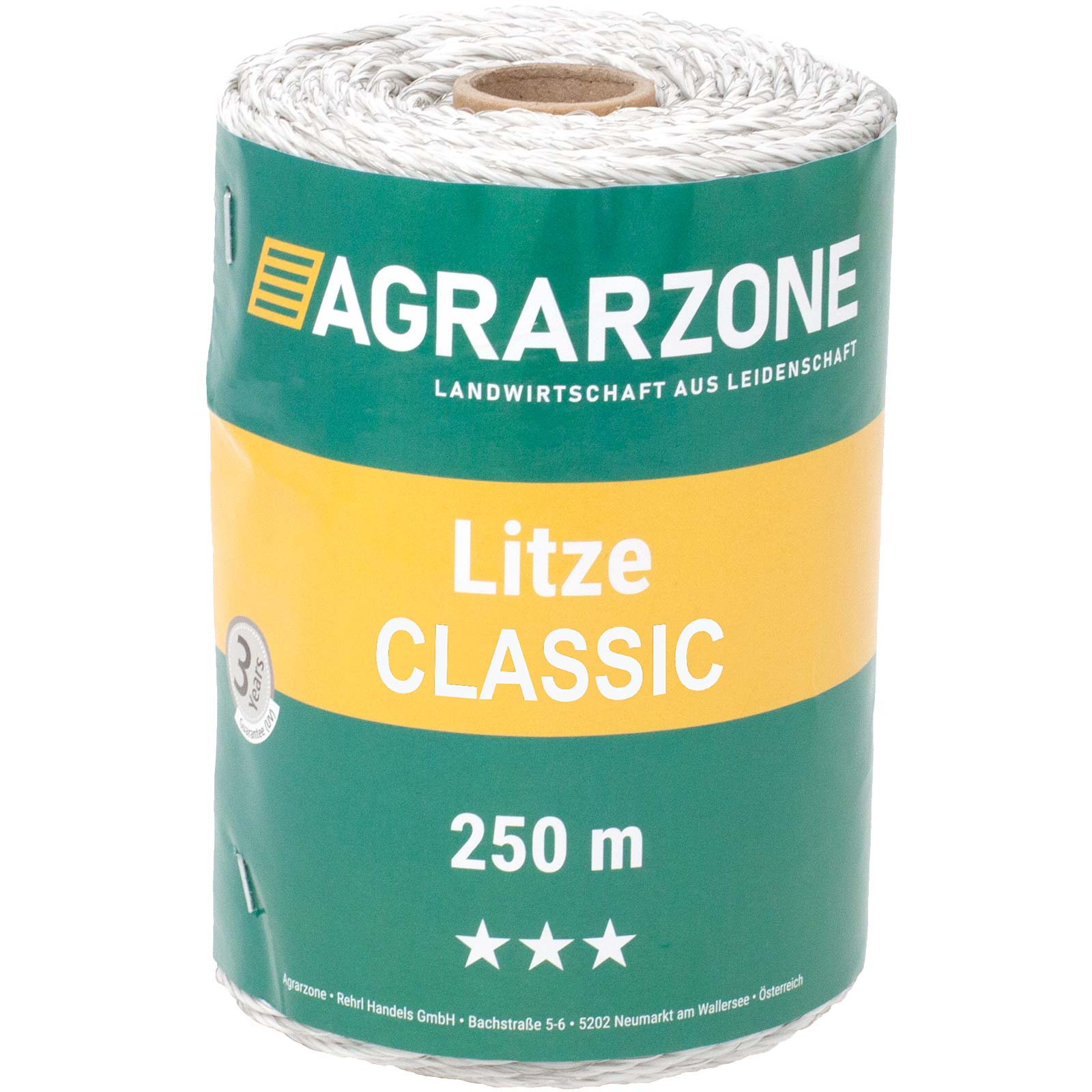 Agrarzone Polywire Classic 6x0.20 Niro, white