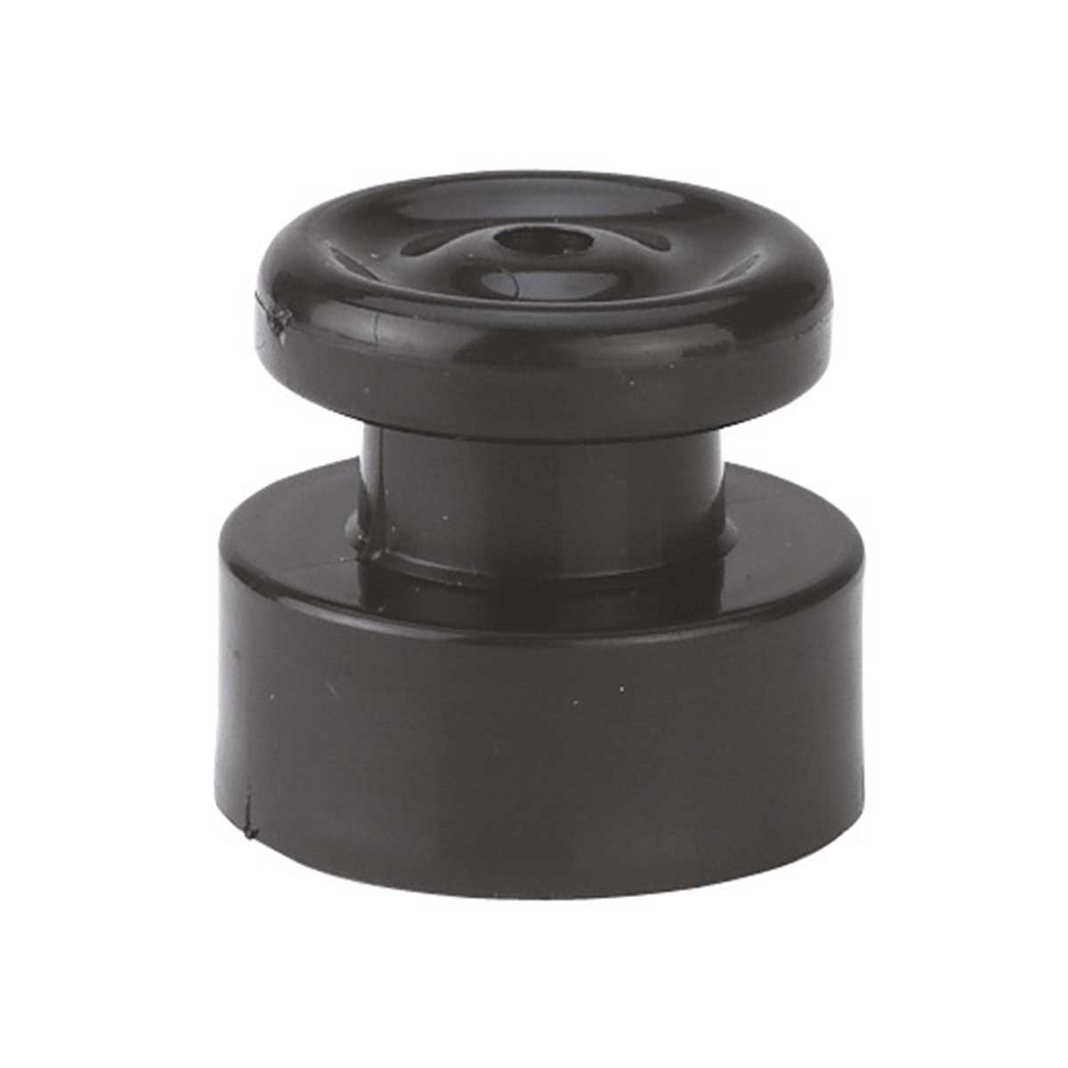 Nail-on insulator with knob