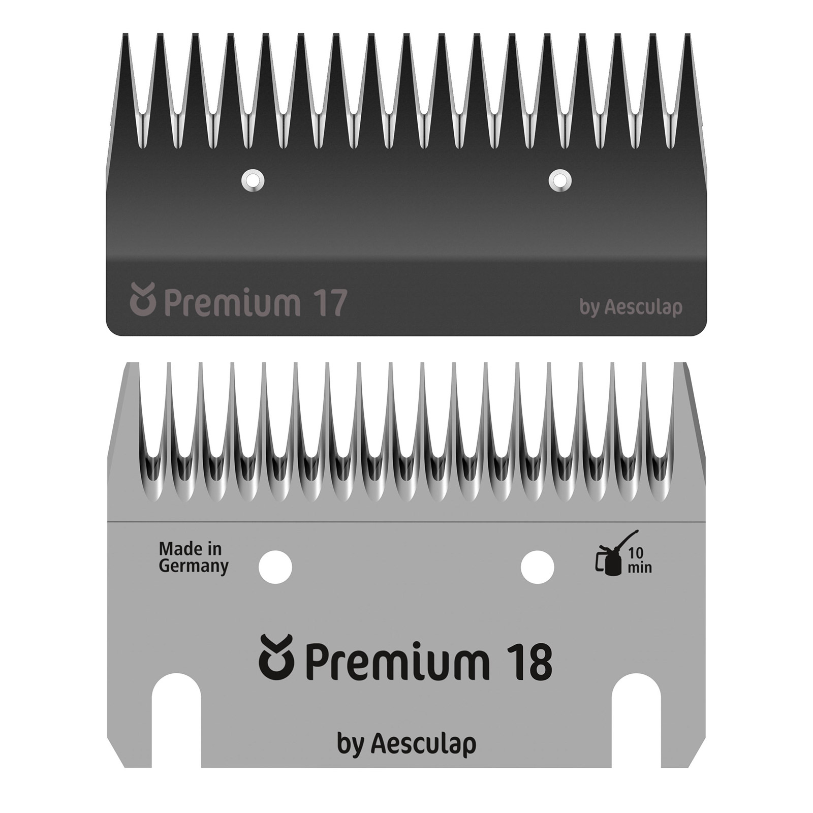 Premium Clipper Blade Set for PowerCut, FarmClipper & Constanta