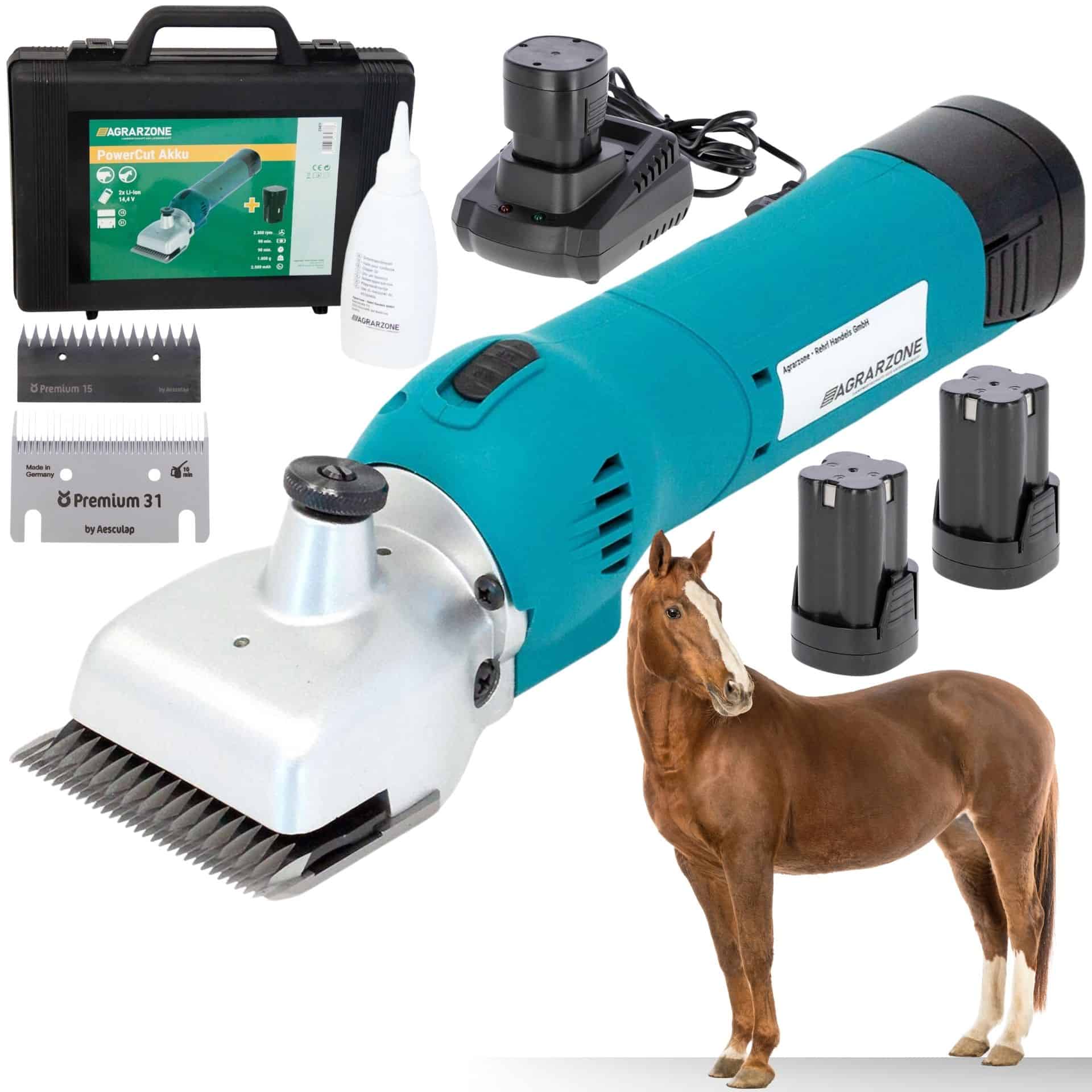 Agrarzone Battery Horse Clipper PowerCut