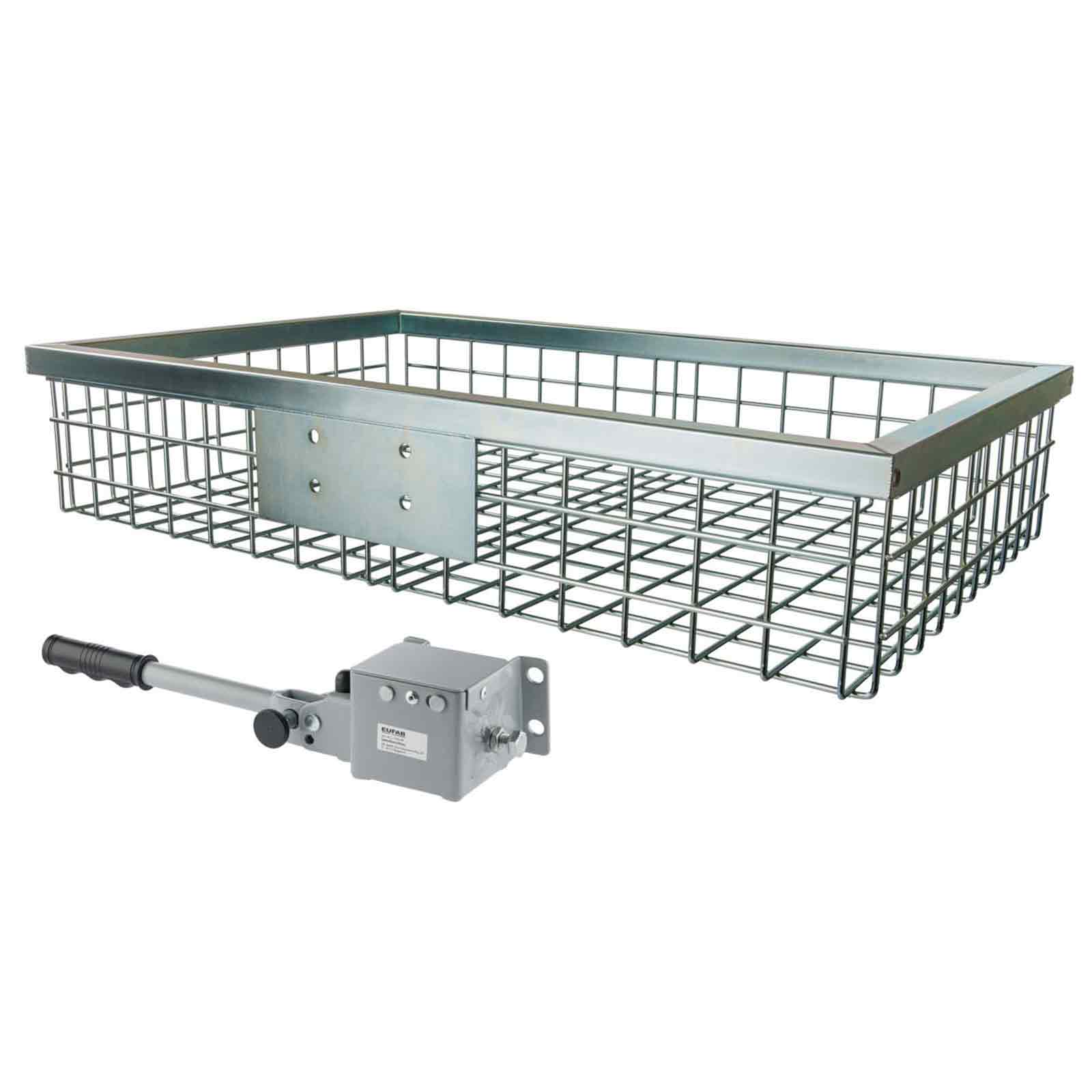 Heckräger 890X580X180 Galvanized With Quick Coupling