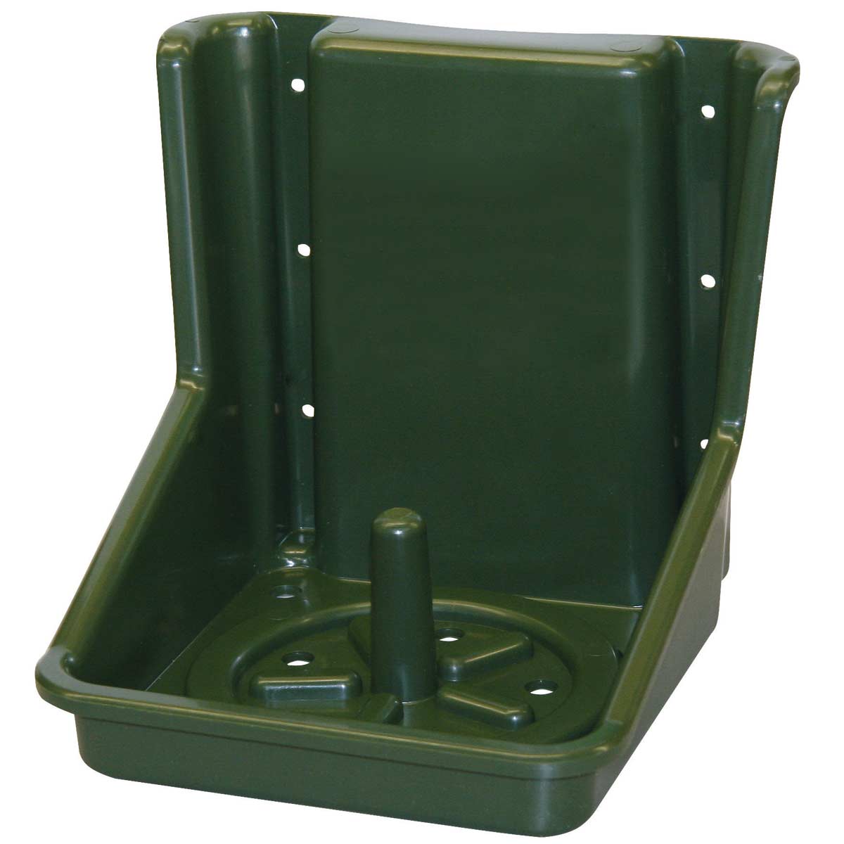 Lick stone holder without contents