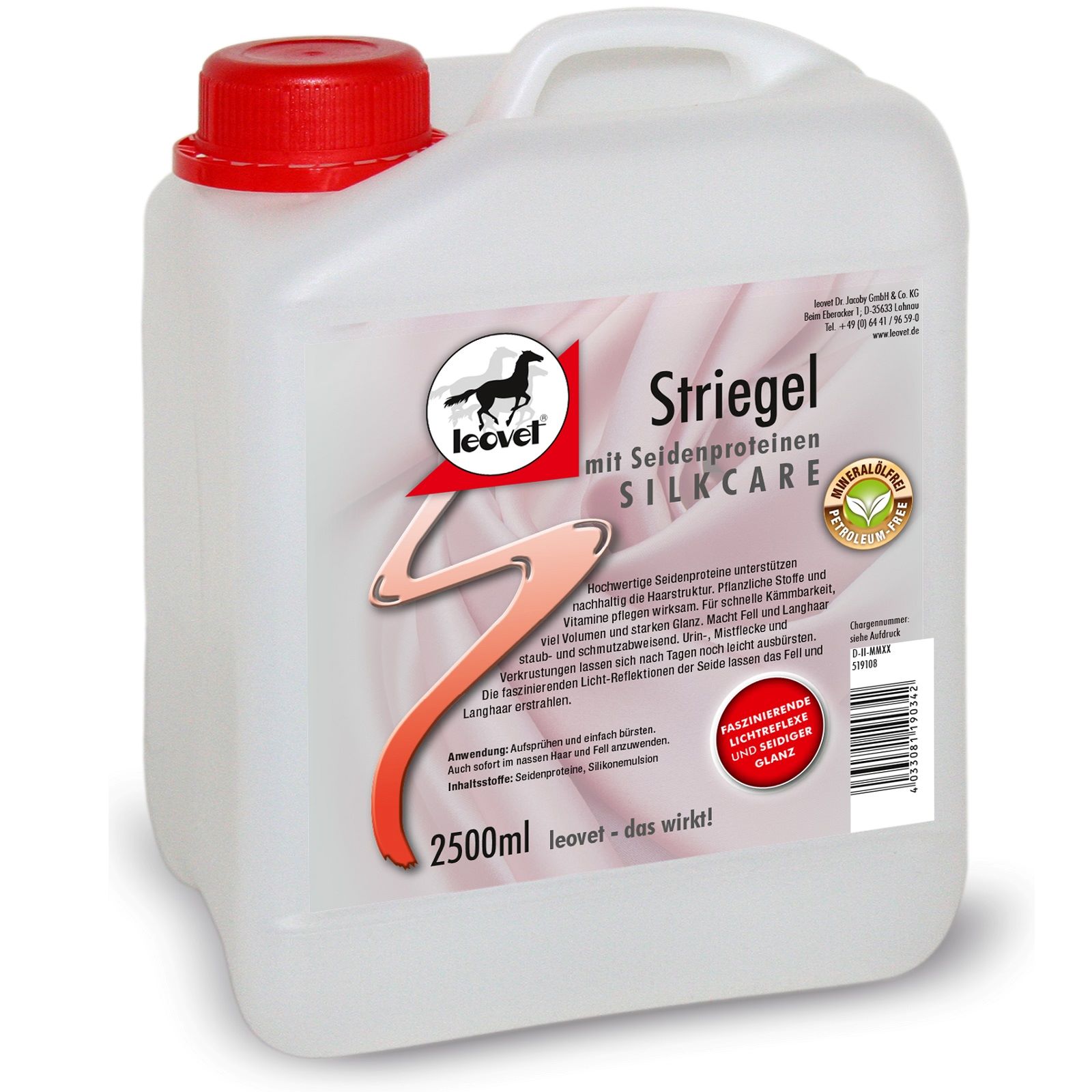 Leovet Silkcare Conditioner Canister 2,5 L