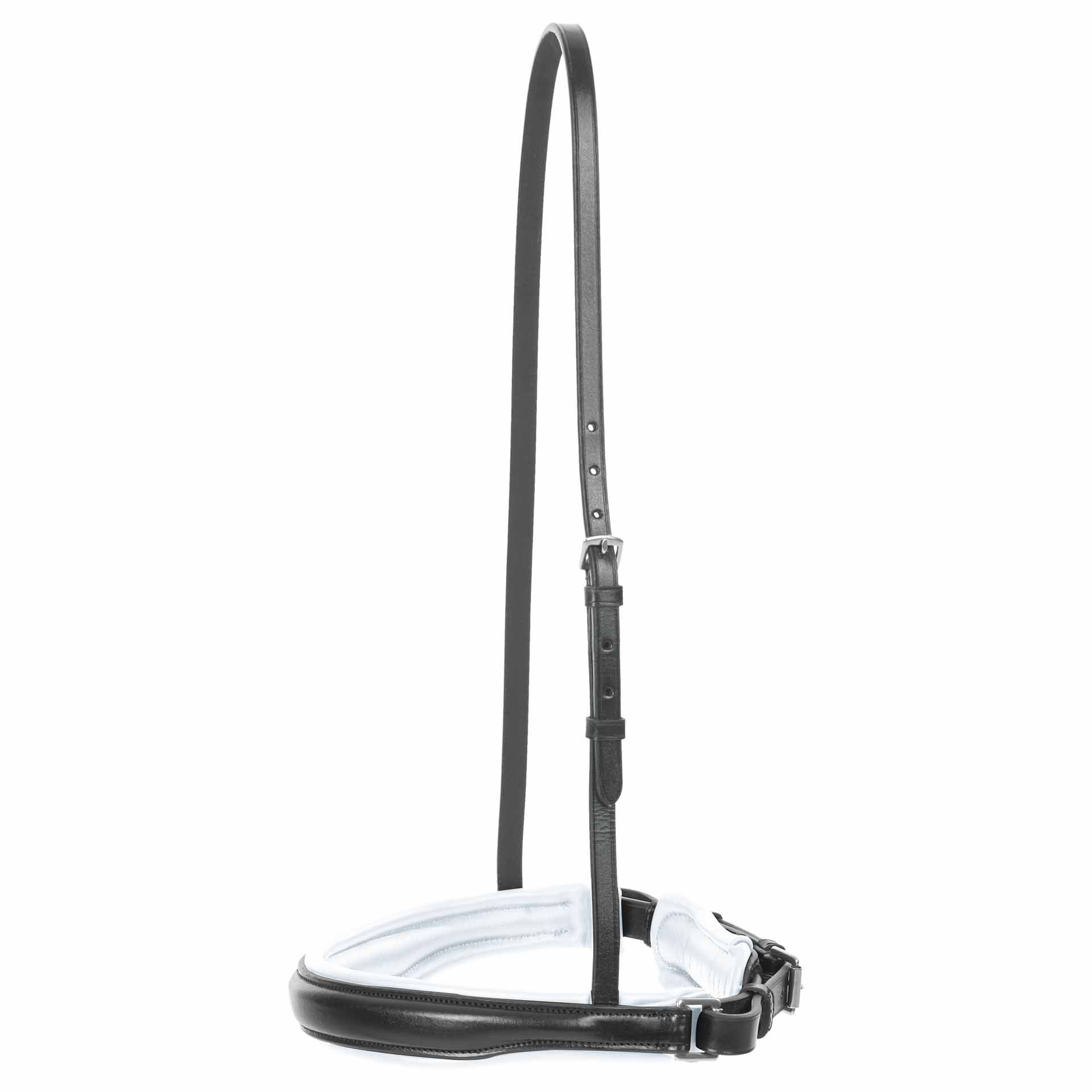 BUSSE Crank Noseband COMFORT-KANDARE II COB black-and-white