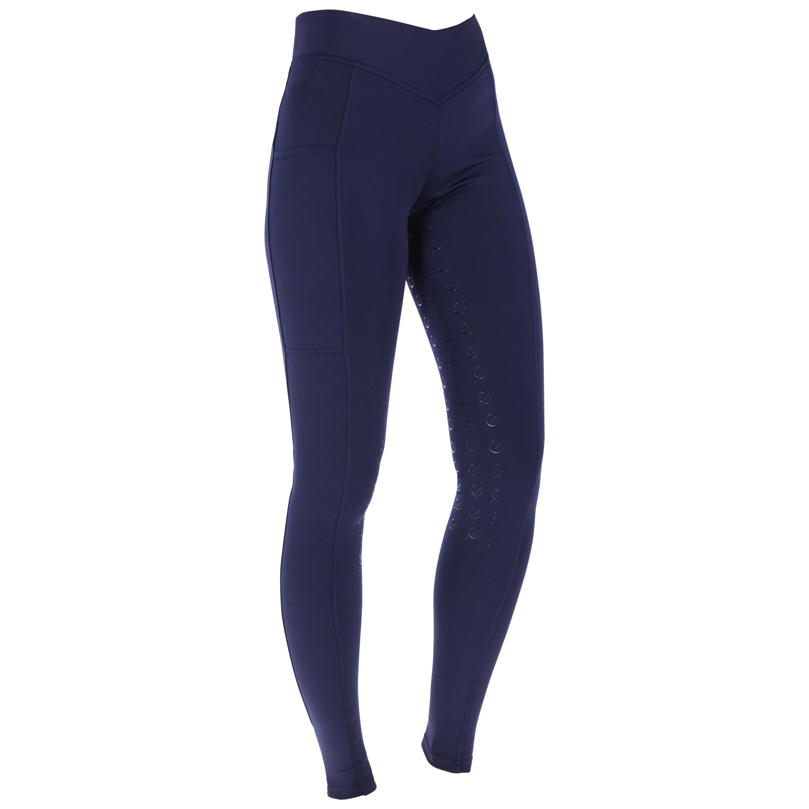 Covalliero ClassicStar children's riding leggings grey 152/158