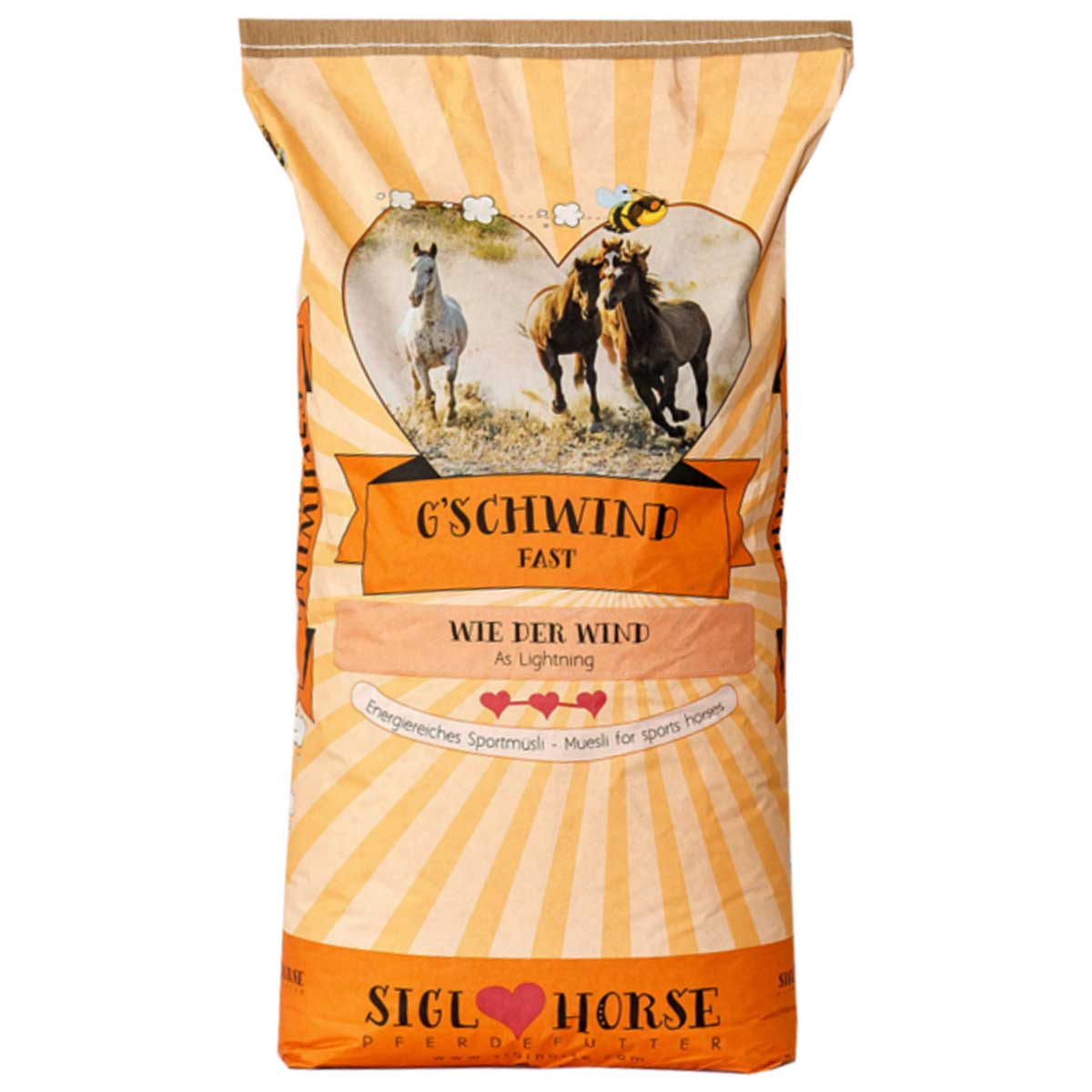 Siglhorse forage Gschwind Sportmüsli