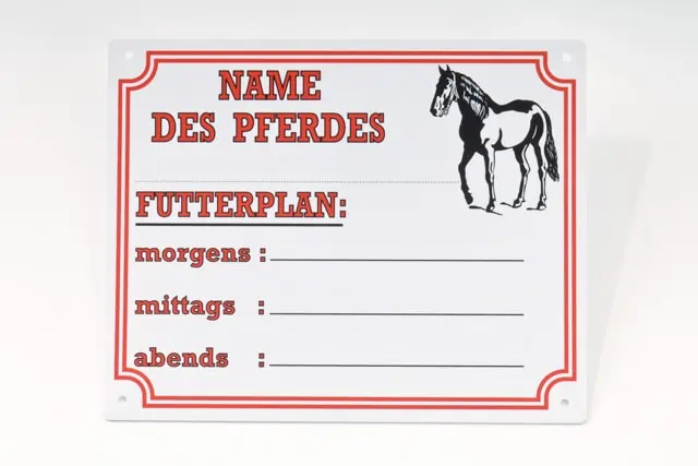Stable Feeding Plan Board Made of Plastic