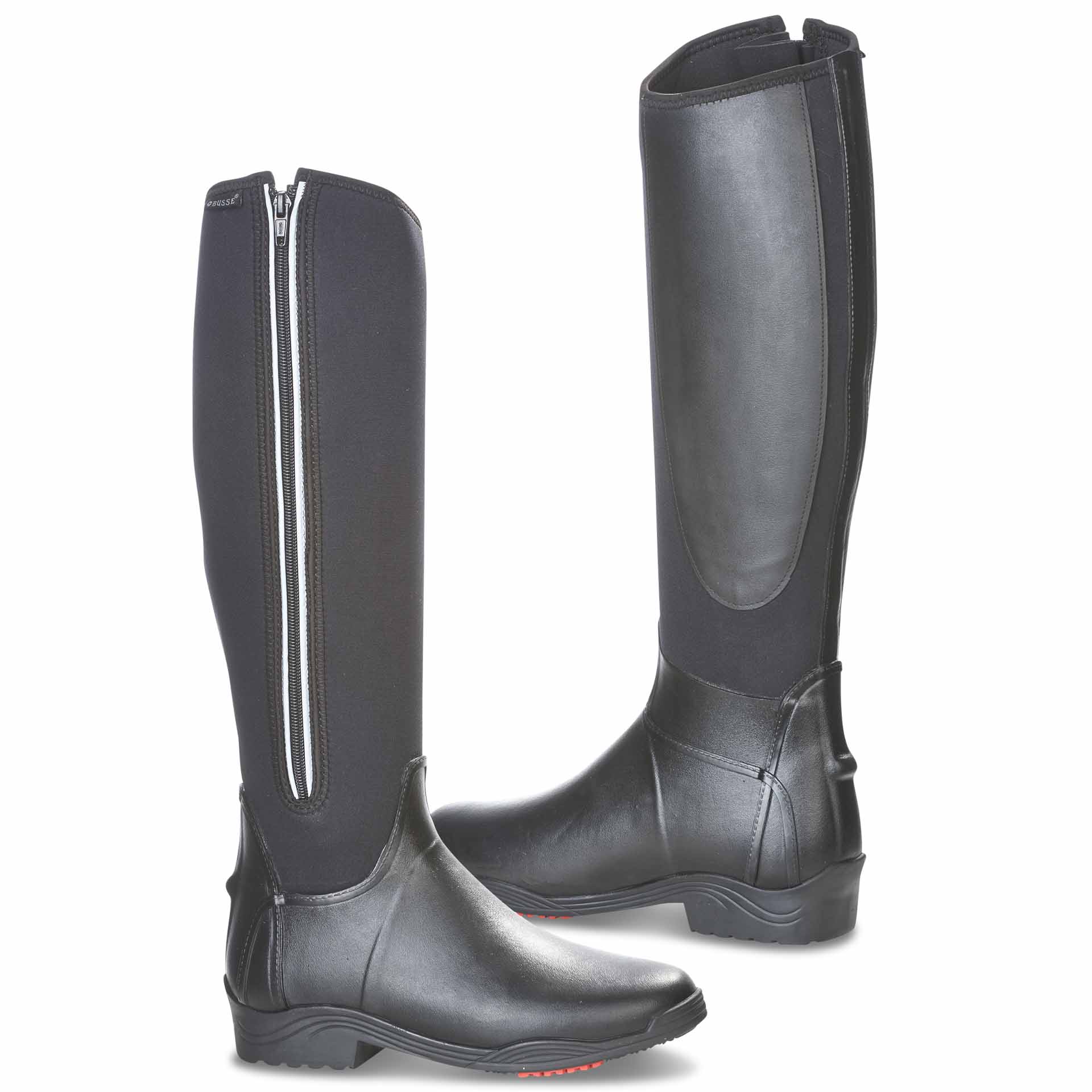BUSSE Riding Mud Boots CALGARY, black 36 nn