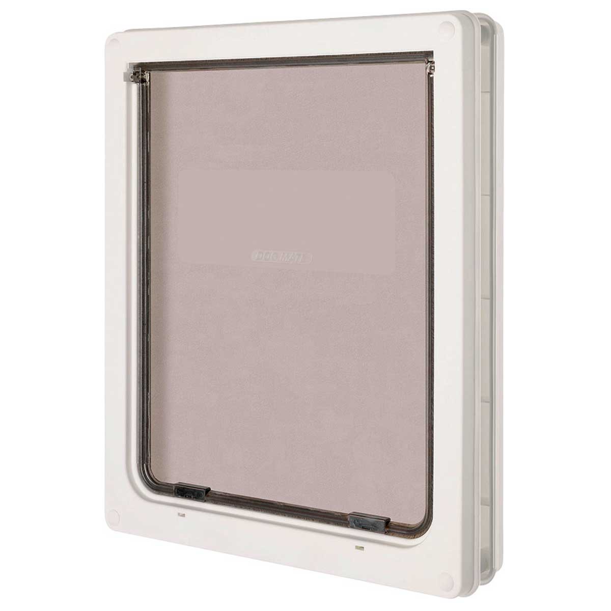 Dog Mate dog flap 216 XL, 2-way, white