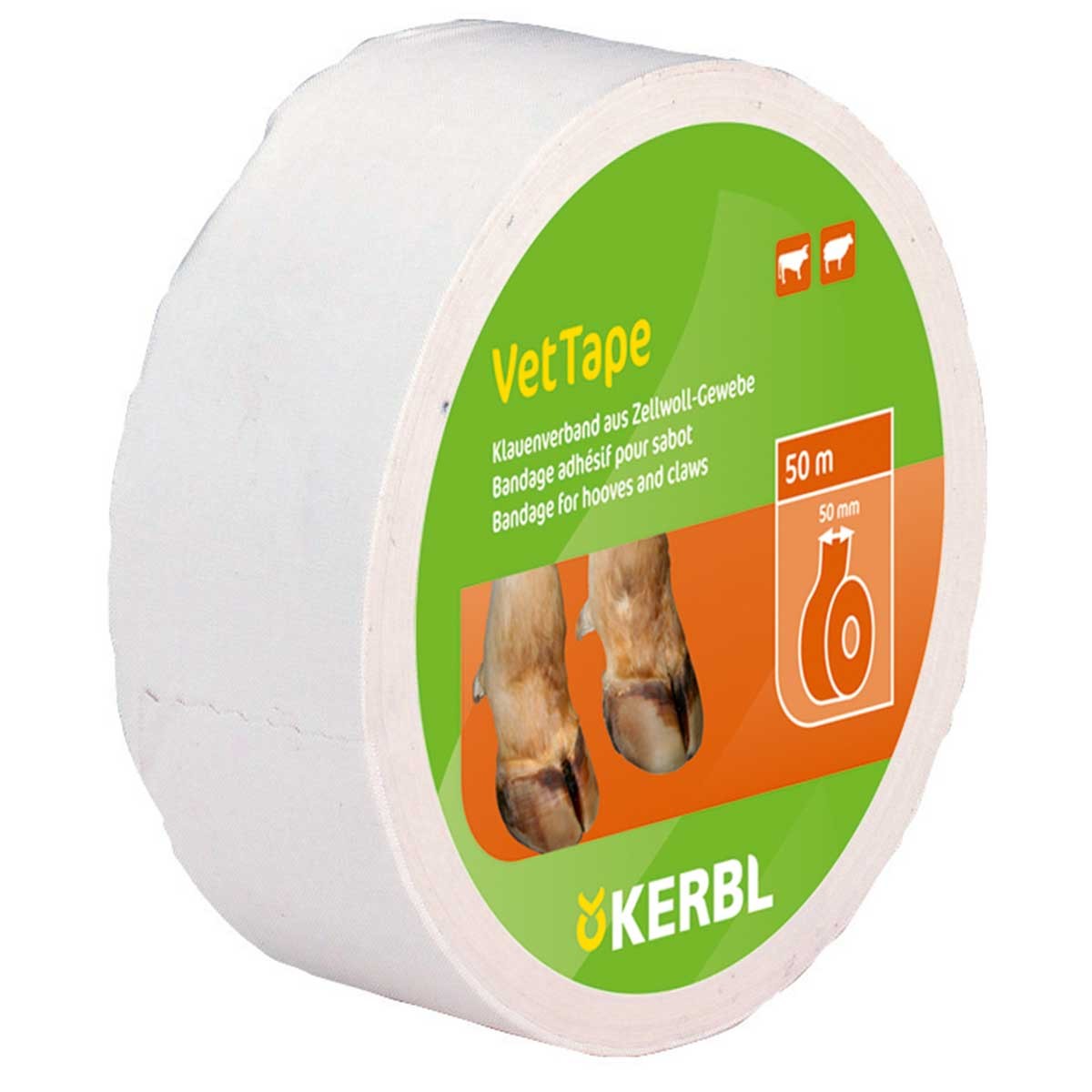 Adhesive claw bandage VetTape 50mm 50mtr.