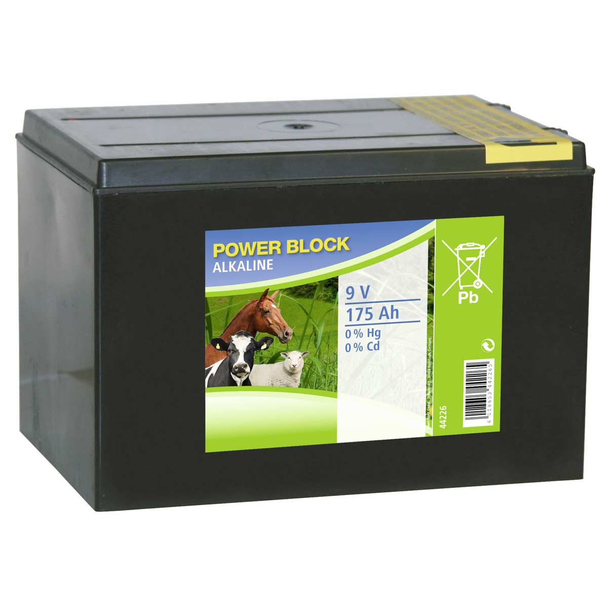 Alkaline 9V Dry Battery Power Block 9V 175Ah