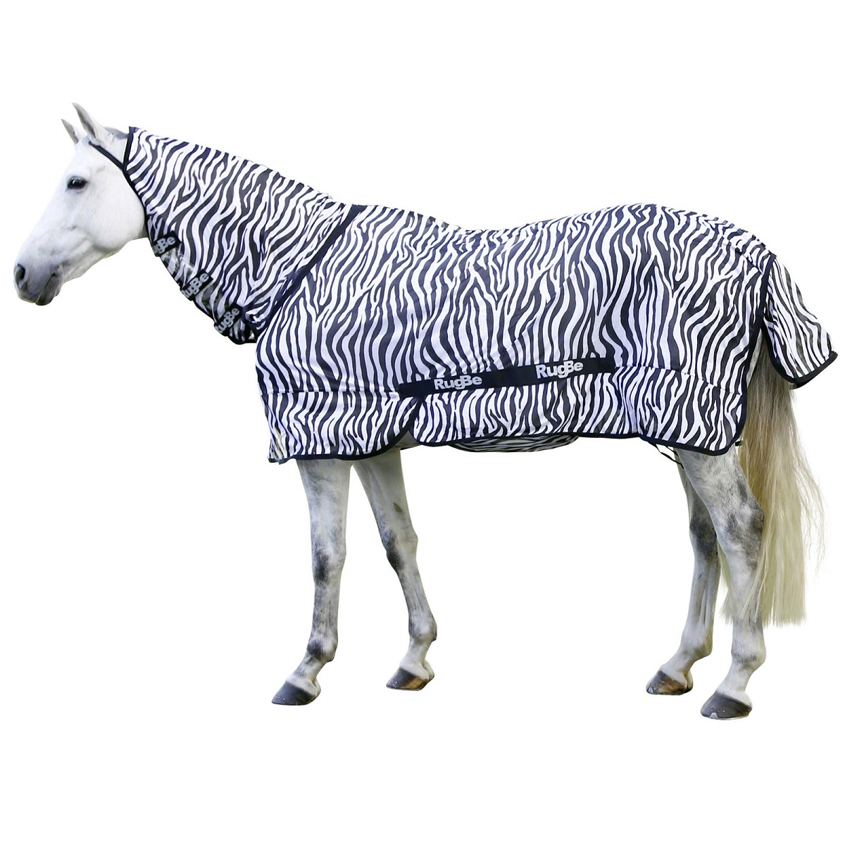 Covalliero Horse Fly Rug Zebra