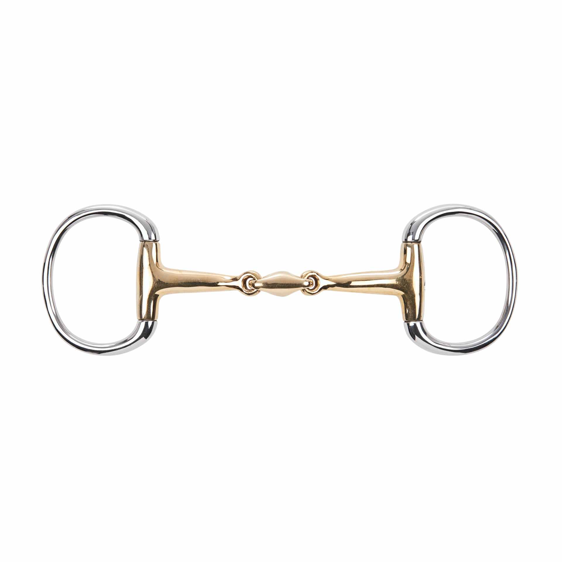 BUSSE Eggbutt Snaffle Bit KAUGAN®-SHAPED 14 mm, French Link 11.5 cm/65 mm 