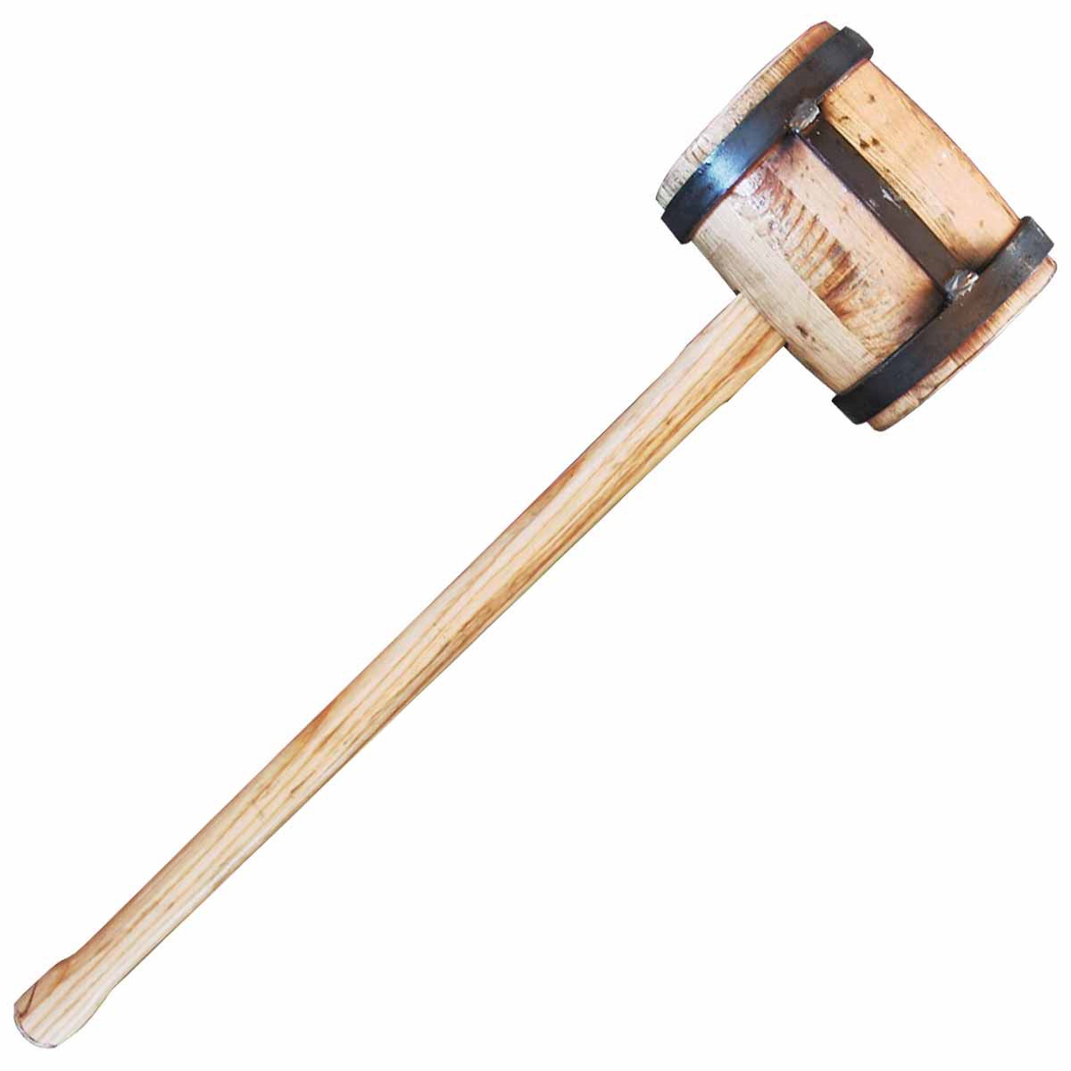 Wooden mallet 6 kg incl. welded scorper