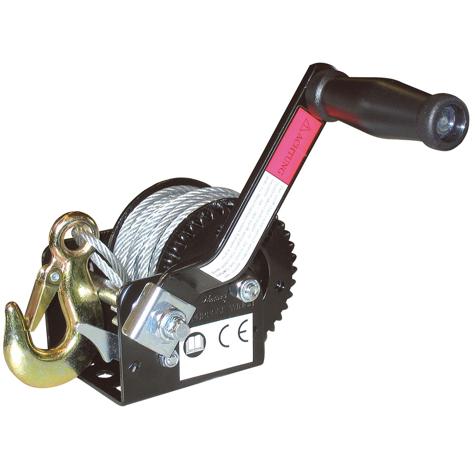Rope Winch Hand Winch manual brake 10 m