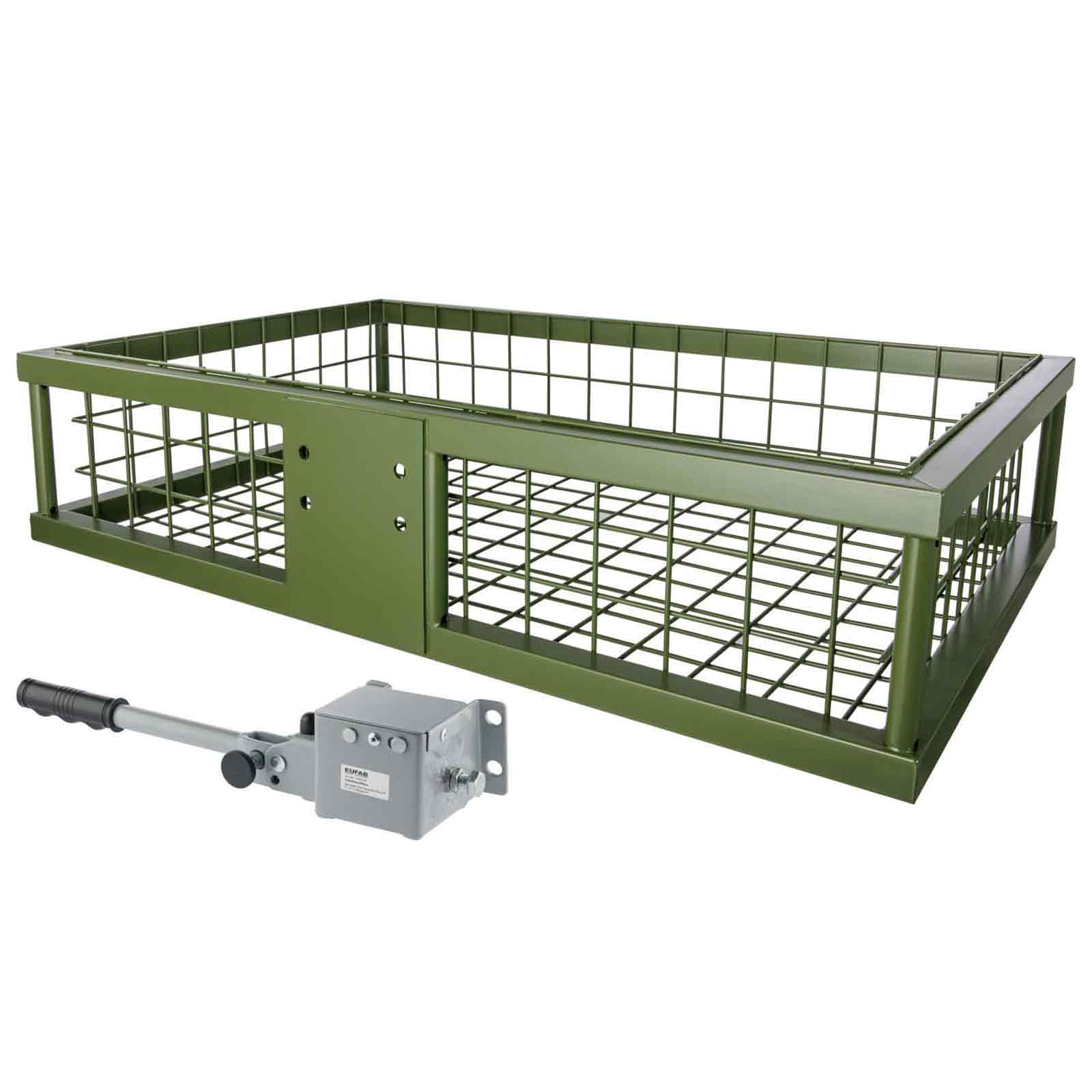 Heckbär 890X585X200 Mm Coated With Quick Coupling