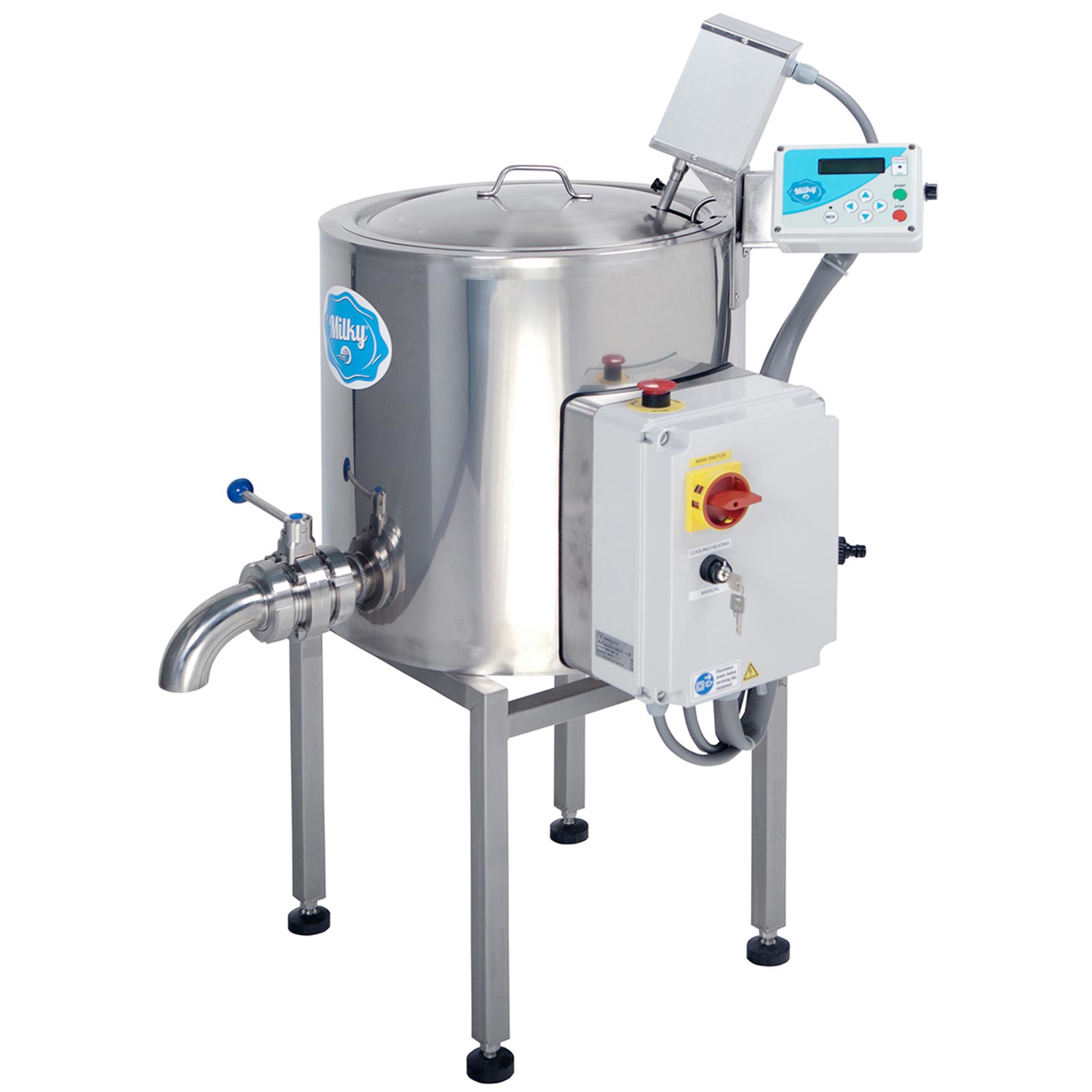 Milky Pasteuriser, cheese & yoghurt kettle FJ 50 PF