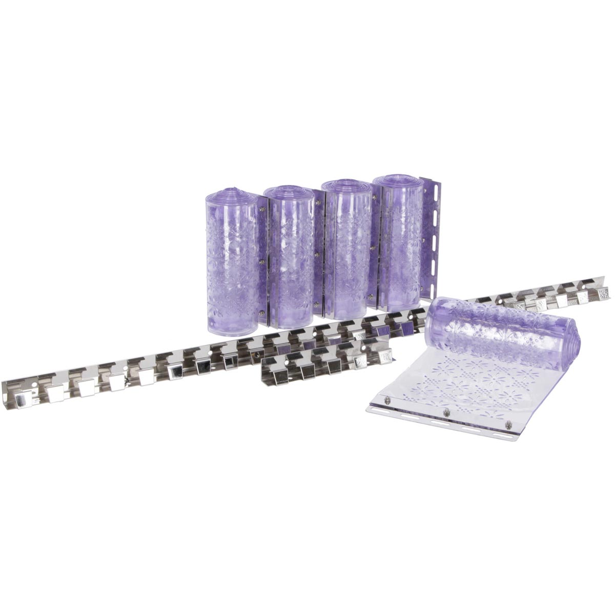 Fly Strip Curtain Set PVC