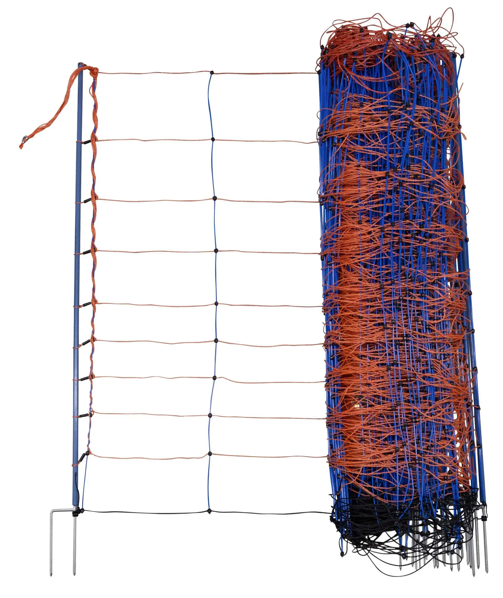 Sheepnet TitanNet Premium, 50m, orange/blue,108 cm, double tip