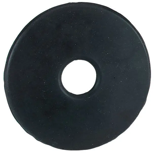 Bit guards, black Ø 7 cm, in pairs