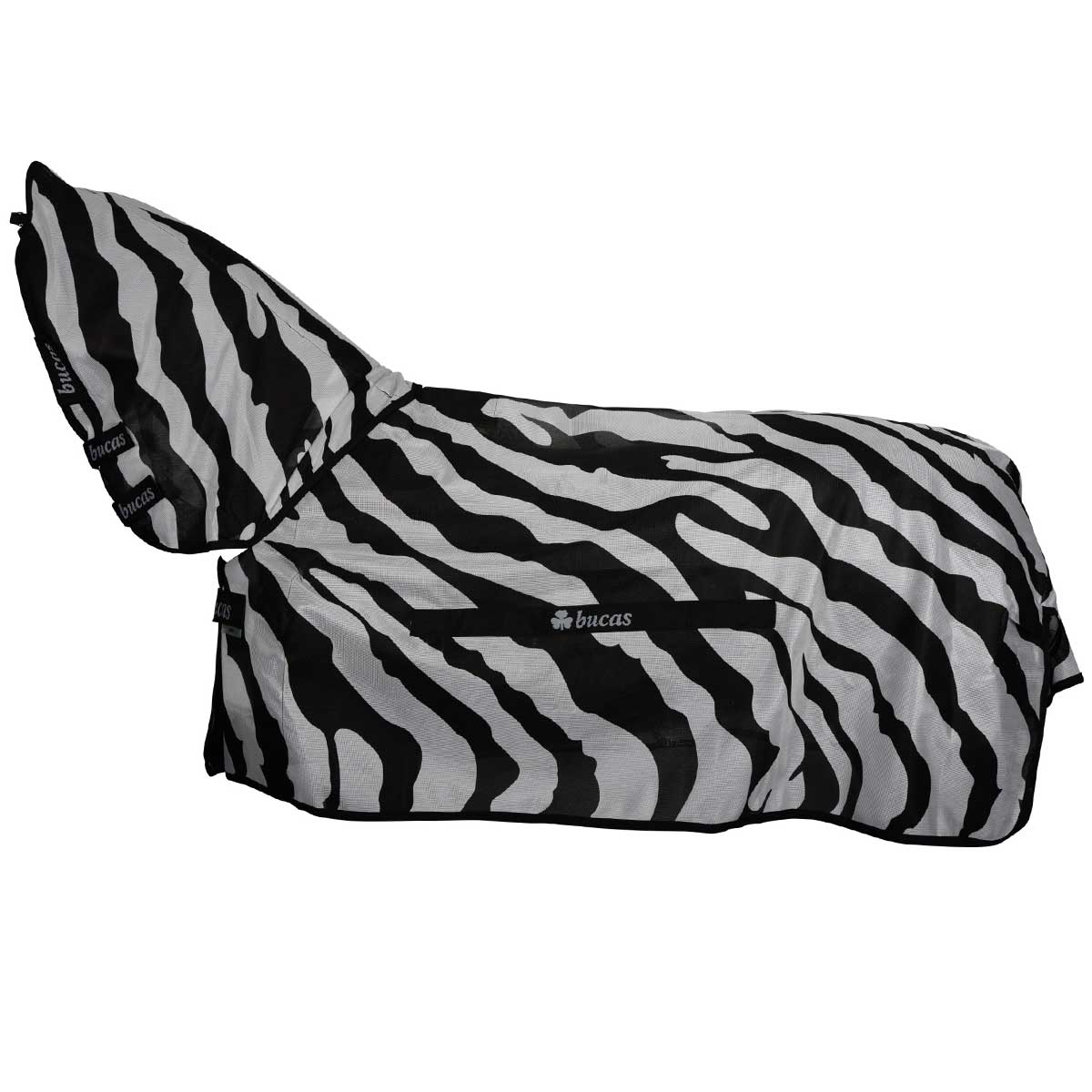 Bucas Buzz-Off Zebra Fly Rug Full-Neck