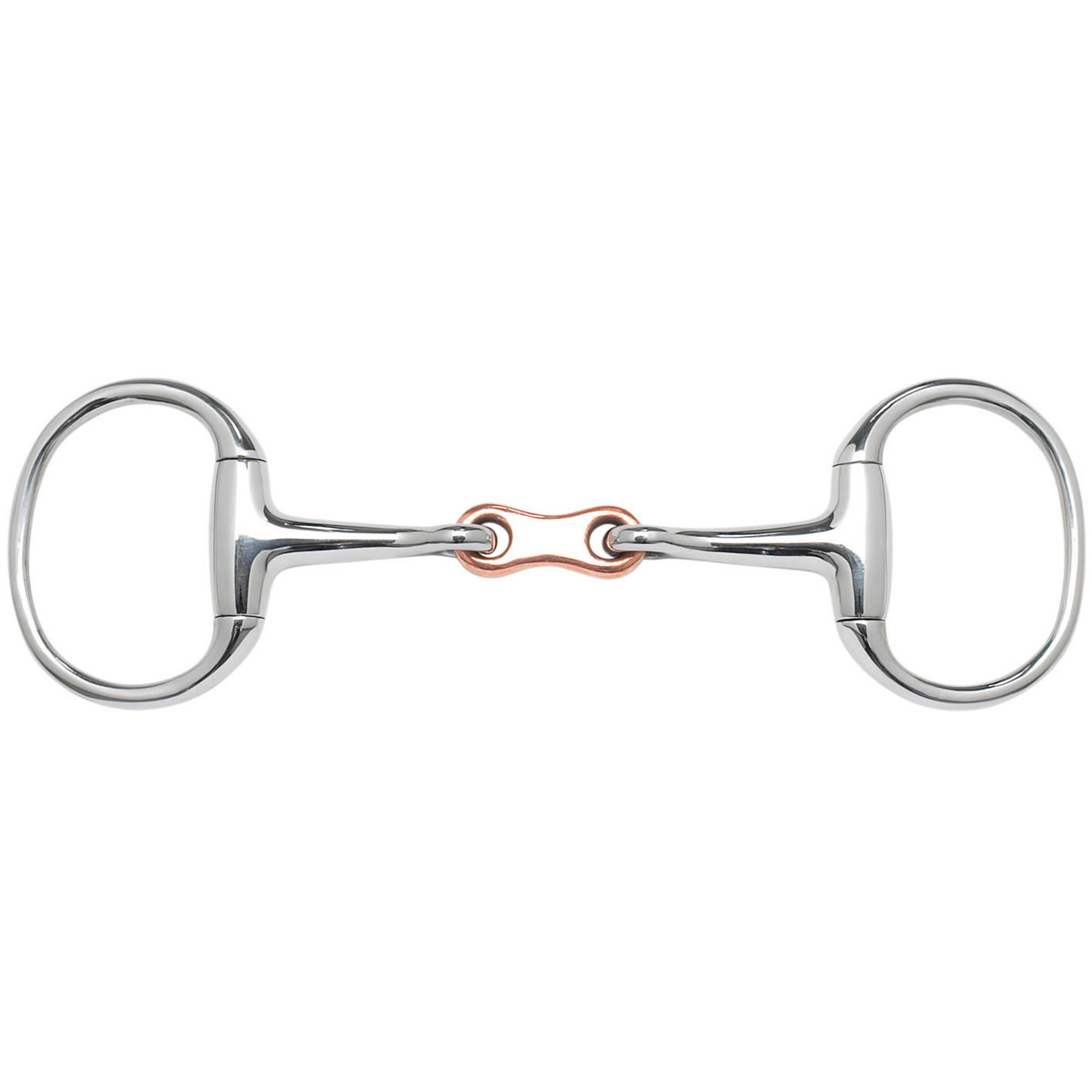 BUSSE Eggbutt-Snaffle EDELSTAHL, French-link