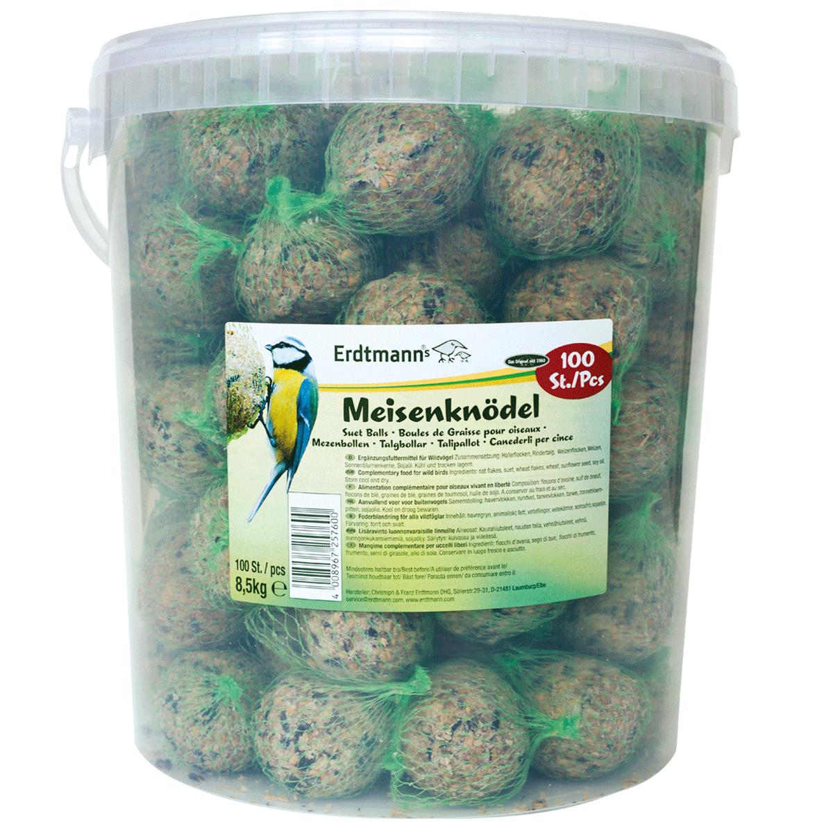 Erdtmanns Bird fat balls 100 Stk.