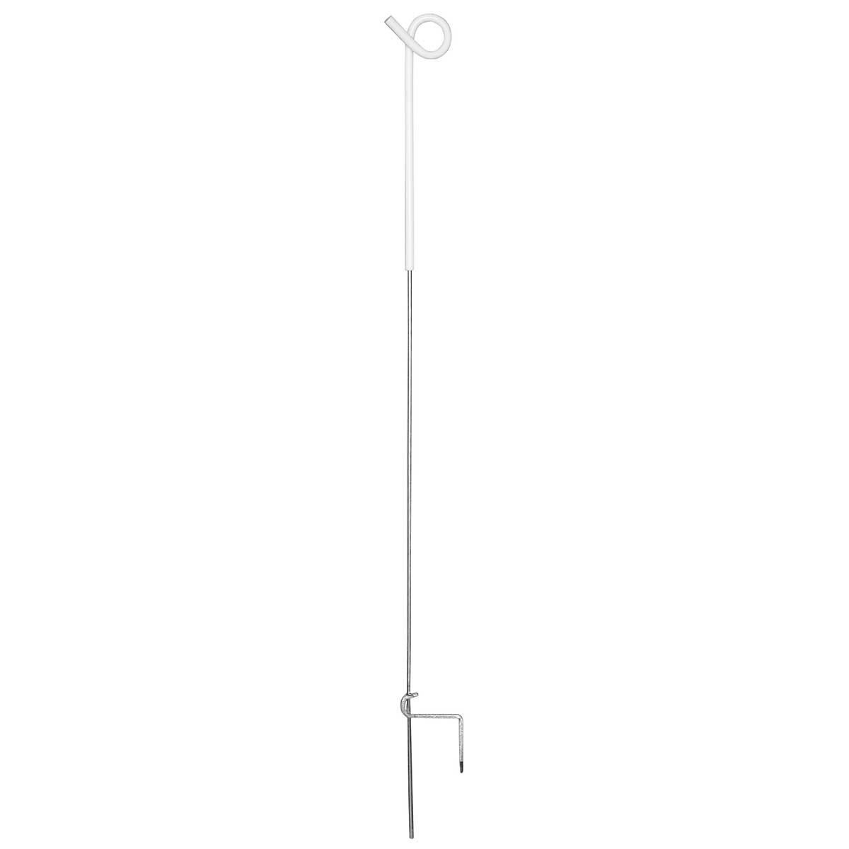 Spring steel post with eyelets 109 cm Ø 65 mm