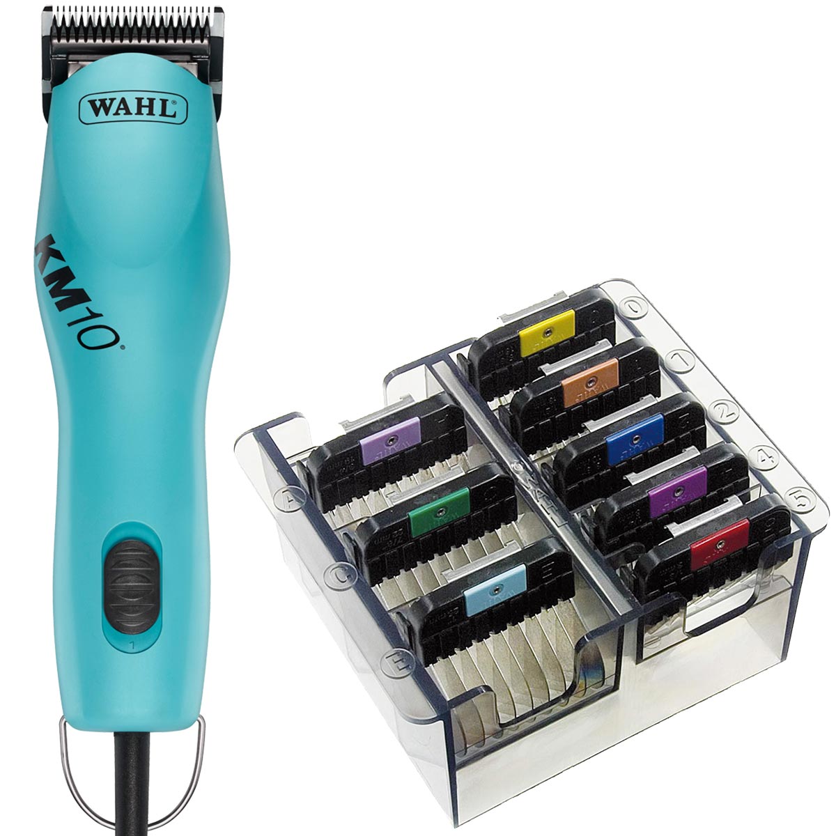 Wahl KM10 Dog Clipper with attachment comb set