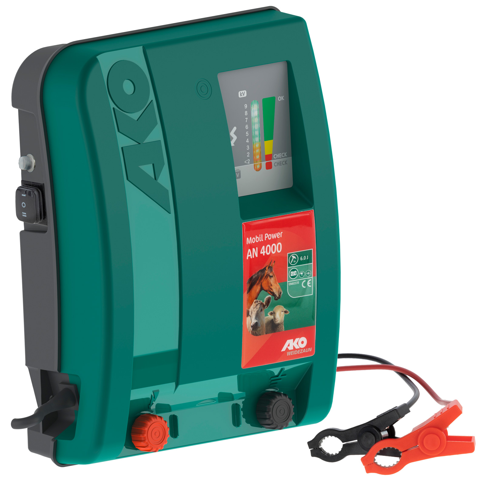 Ako Mobil Power AN 4000 electric fence energiser 12V, 6 joules
