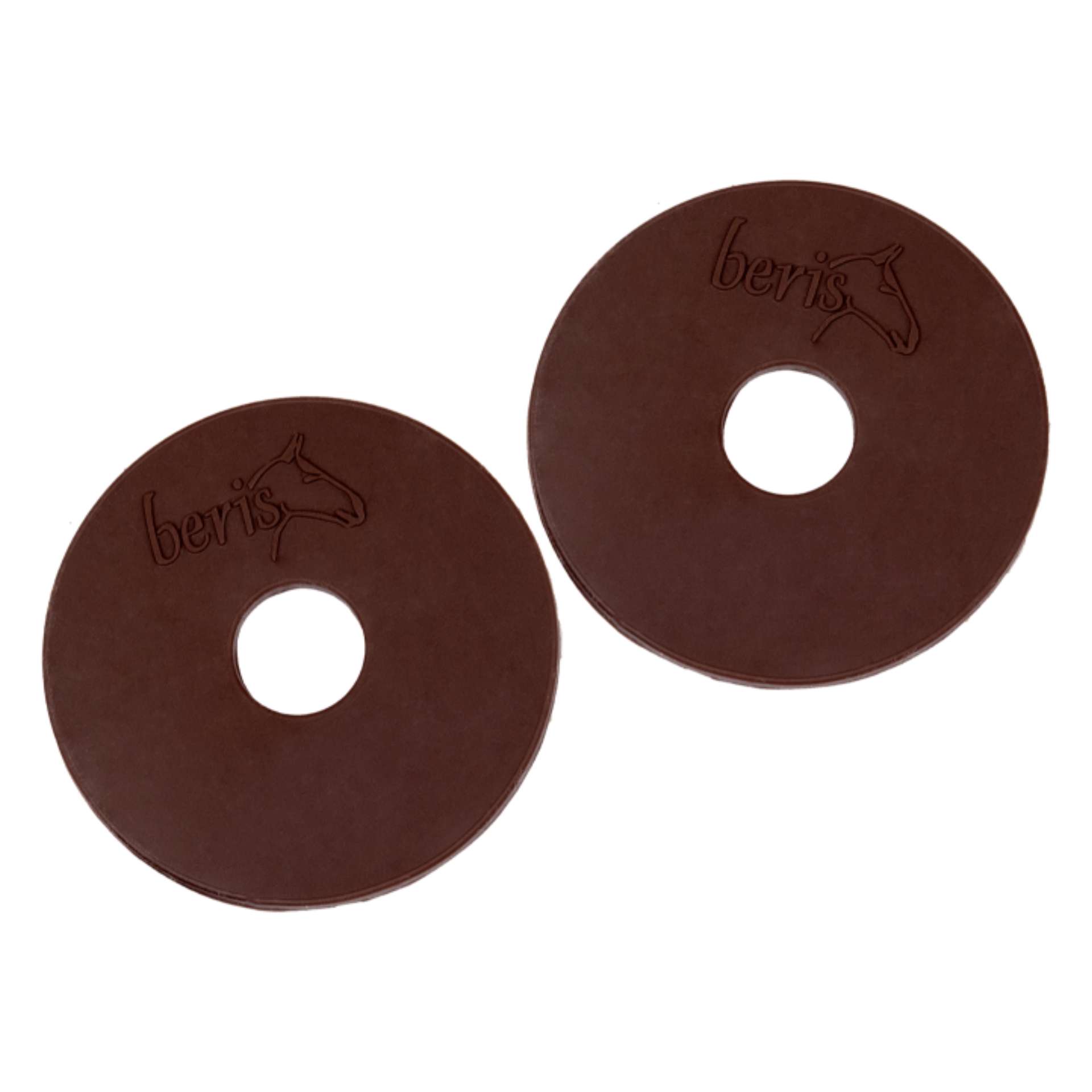 beris Gel Bit Guards, brown (pair)