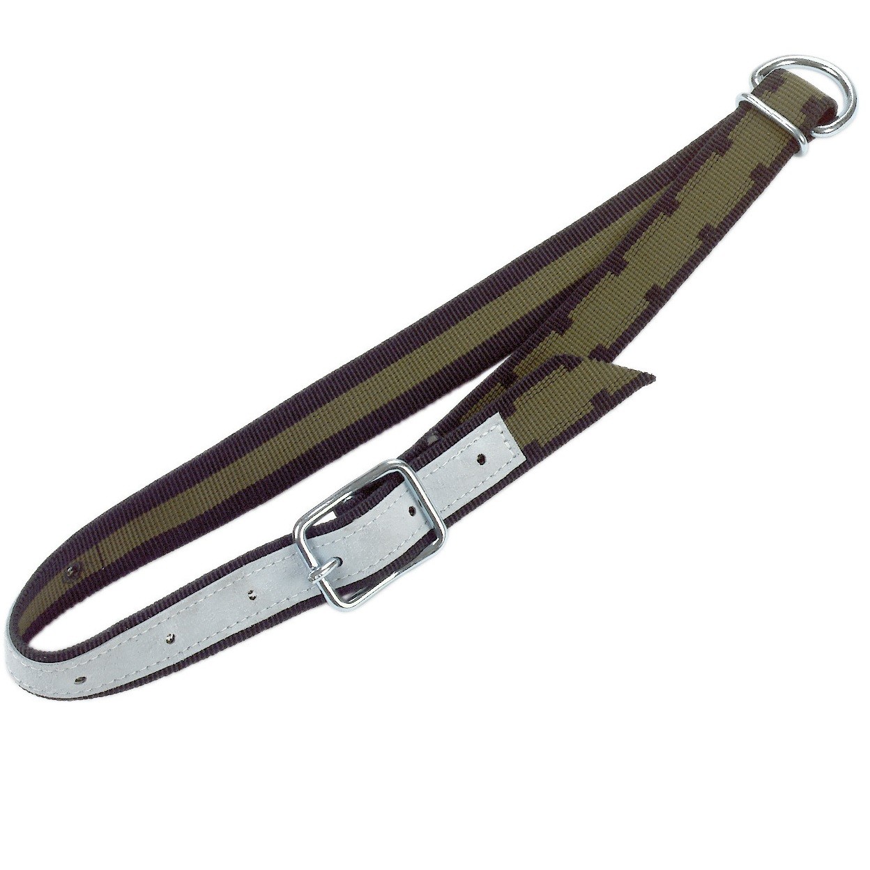 Kerbl Cattle tie with oval collar and D-ring 130x4cm