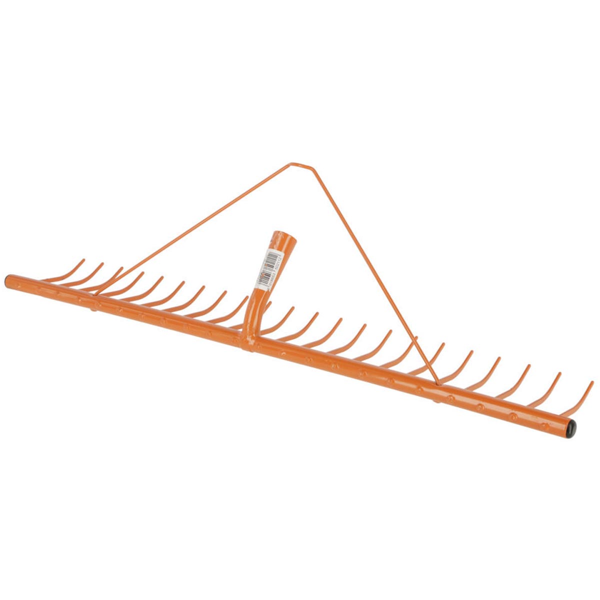 Hay rake metal with socket without handle