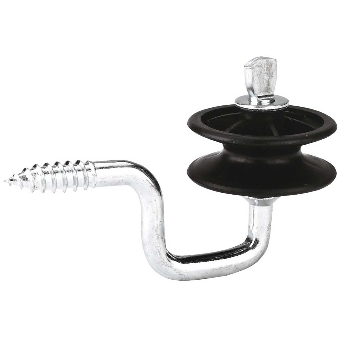 Corner insulator for polywires and ropes 7 mm
